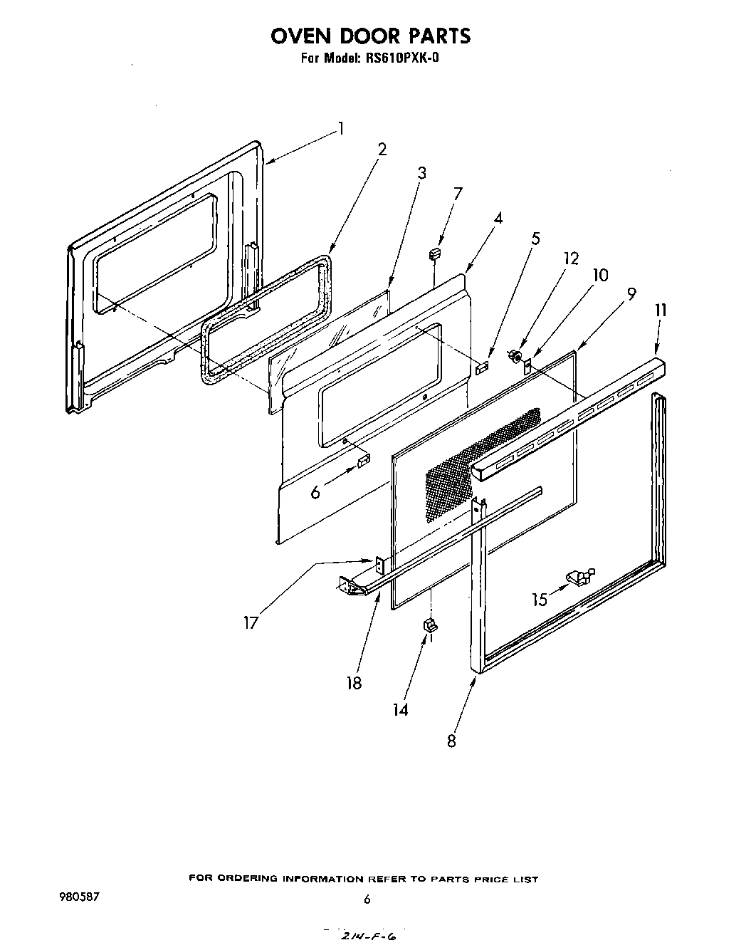 04 - OVEN DOOR , LITERATURE AND OPTIONAL