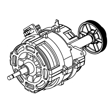 EAU62423301 LG Drum Motor Assembly