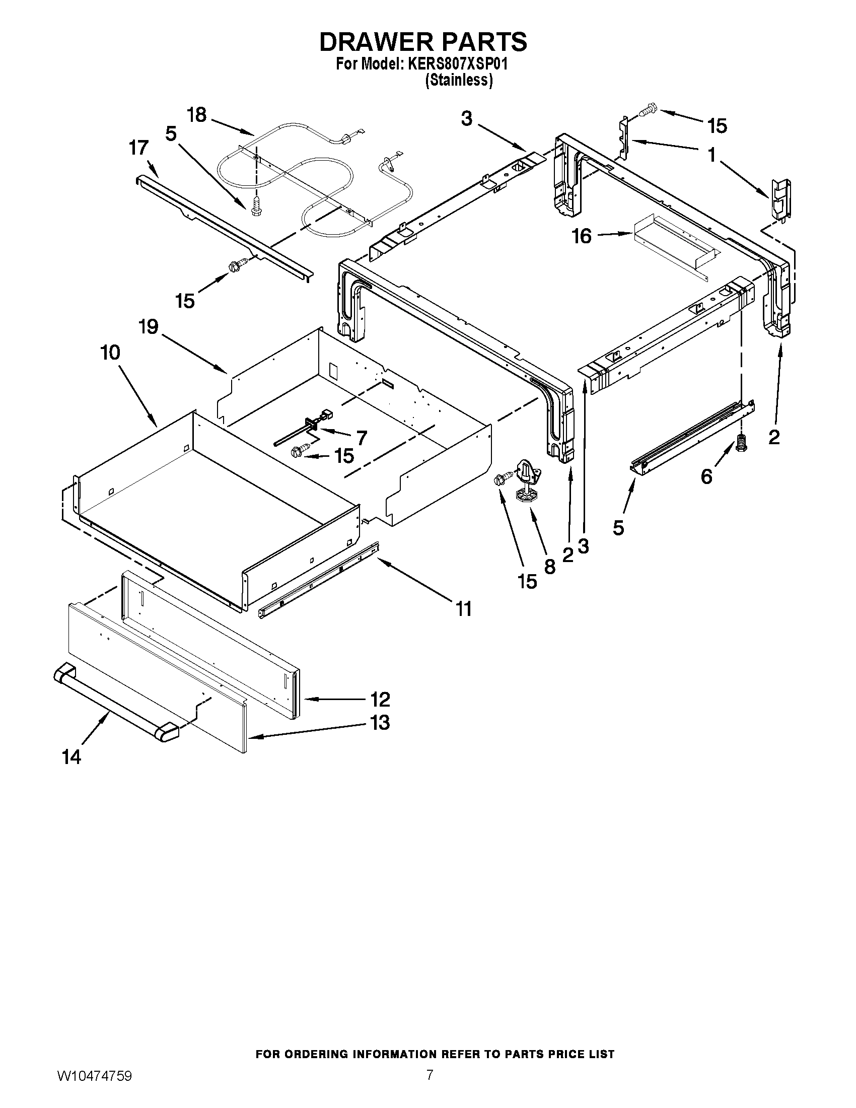 04 - DRAWER PARTS