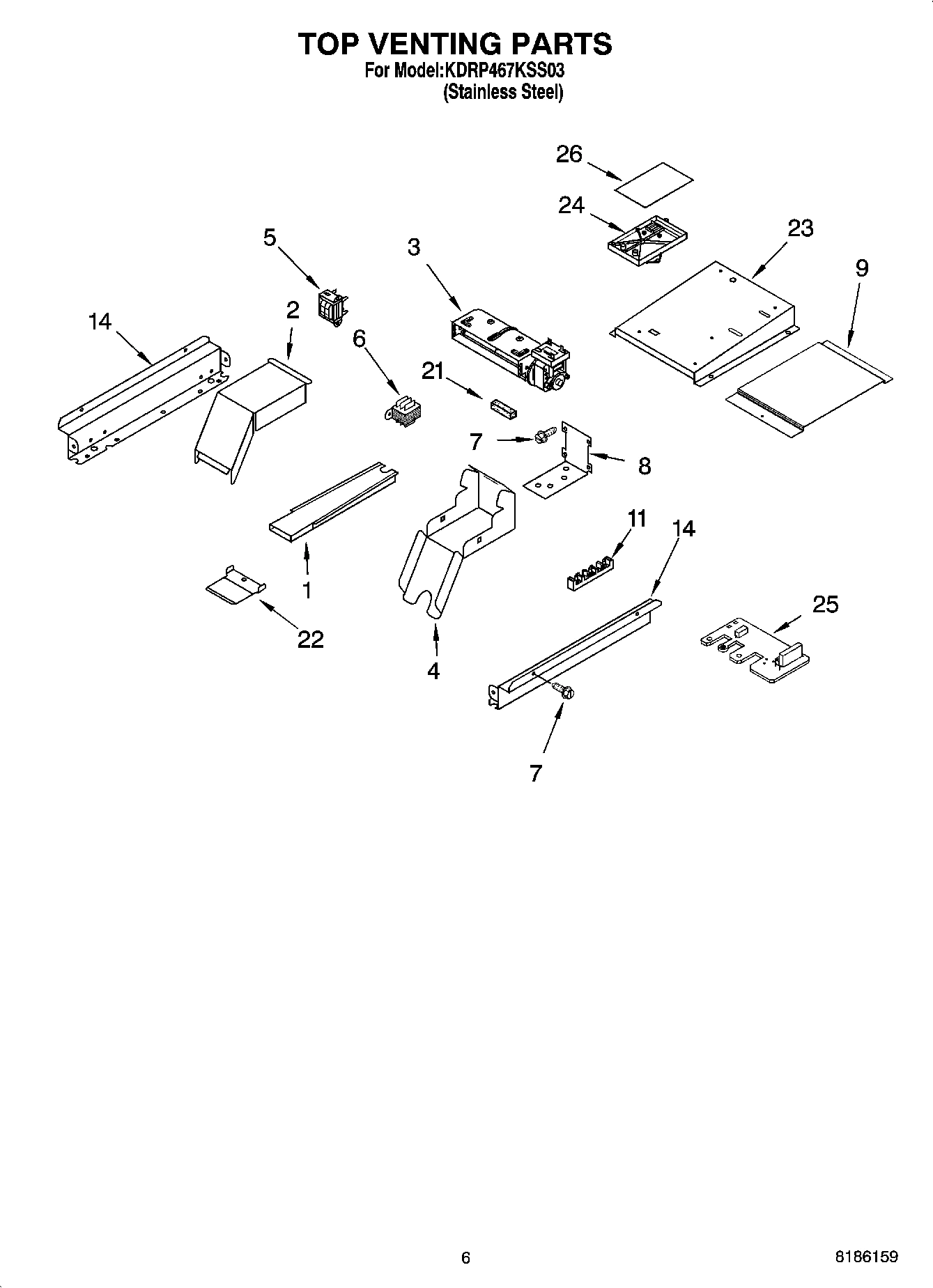 05 - TOP VENTING PARTS