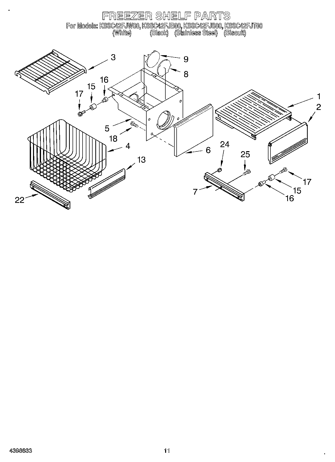 08 - FREEZER SHELF