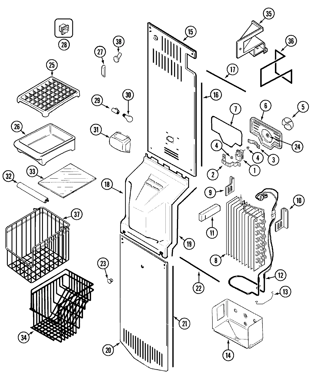 03 - FREEZER COMPARTMENT