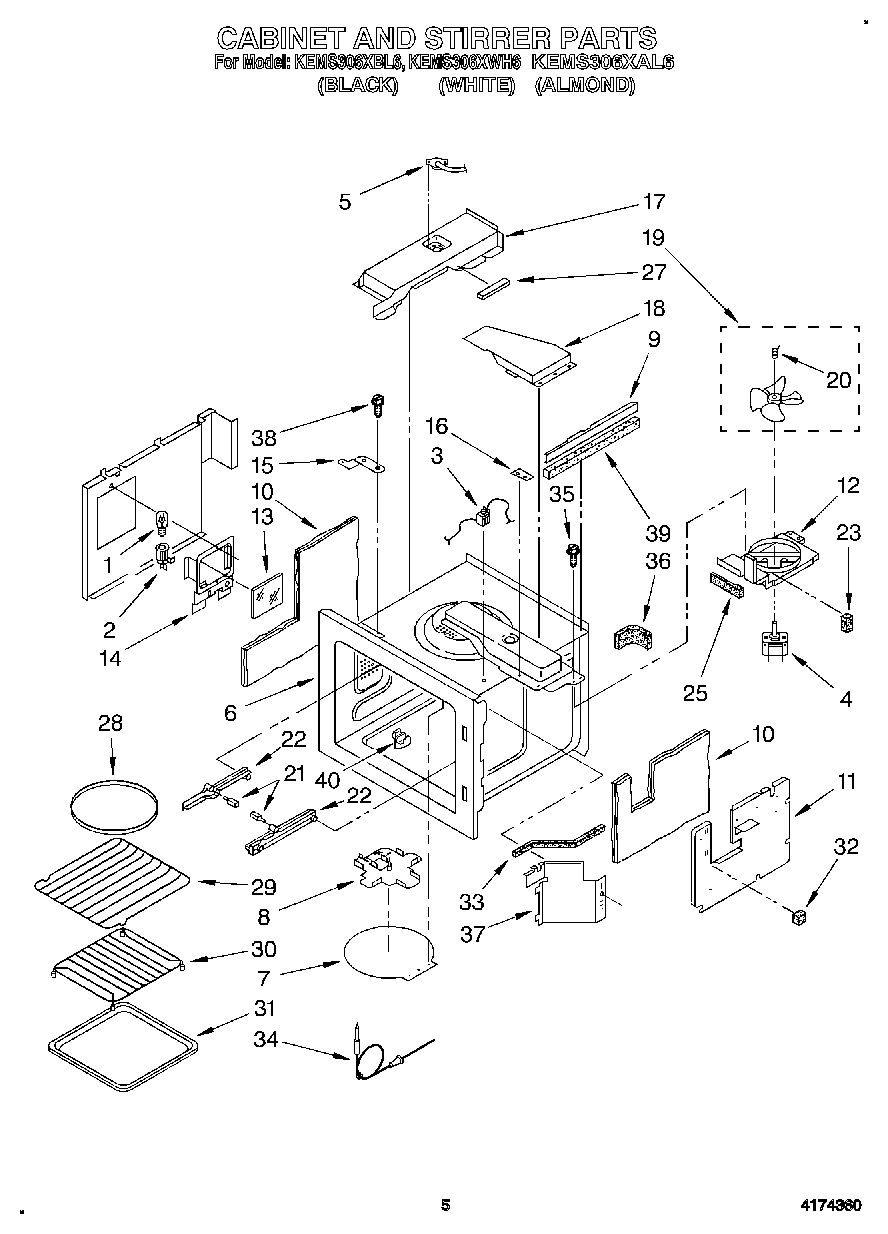 03 - CABINET AND STIRRER, OPTIONAL