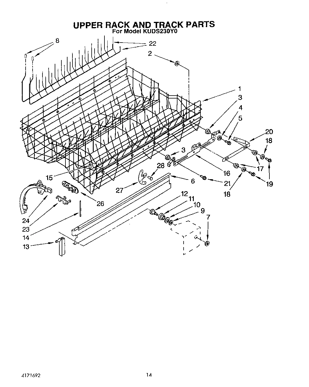 11 - UPPER RACK AND TRACK