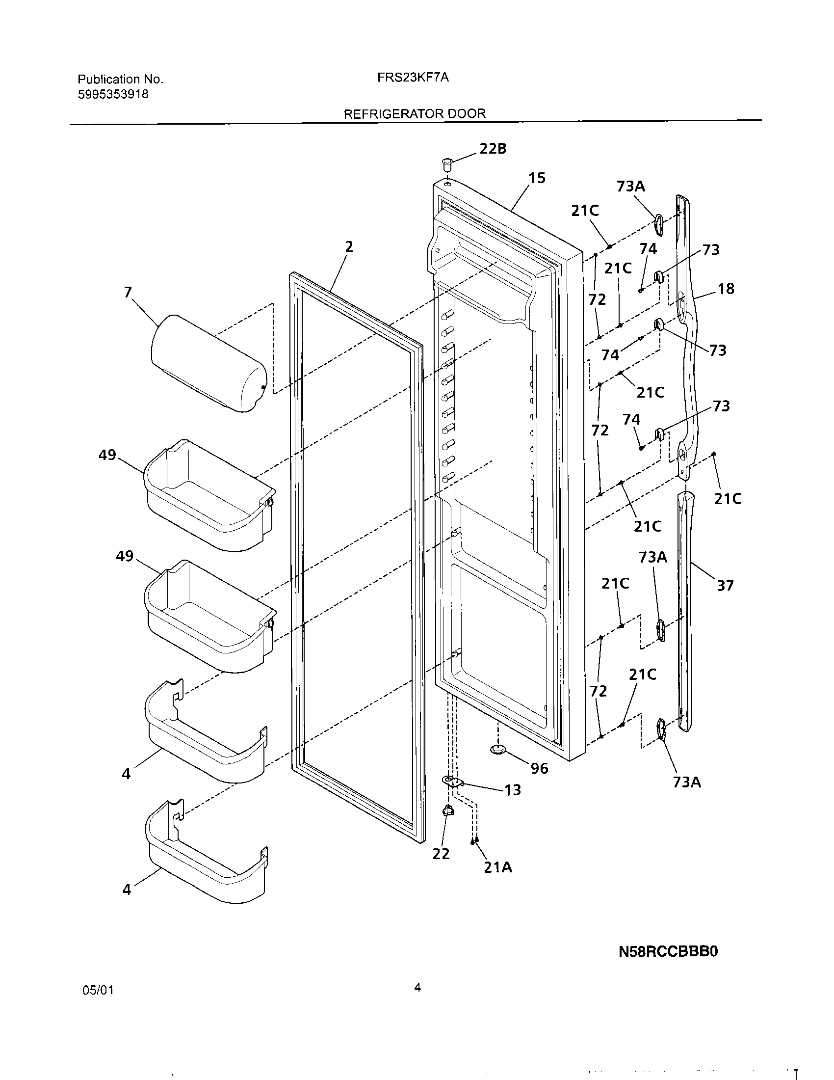 05 - REFRIGERATOR DOOR