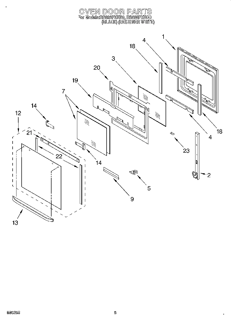 03 - OVEN DOOR