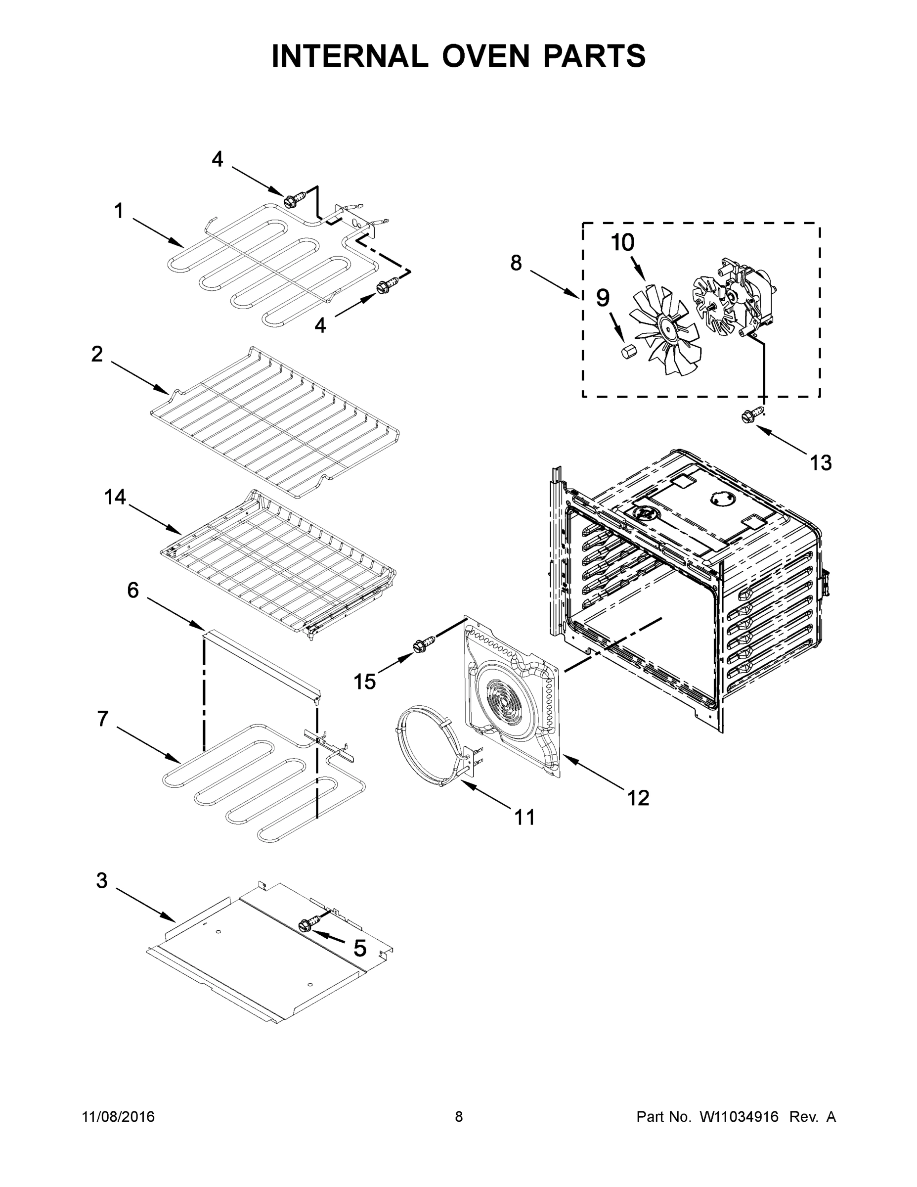 05 - INTERNAL OVEN PARTS