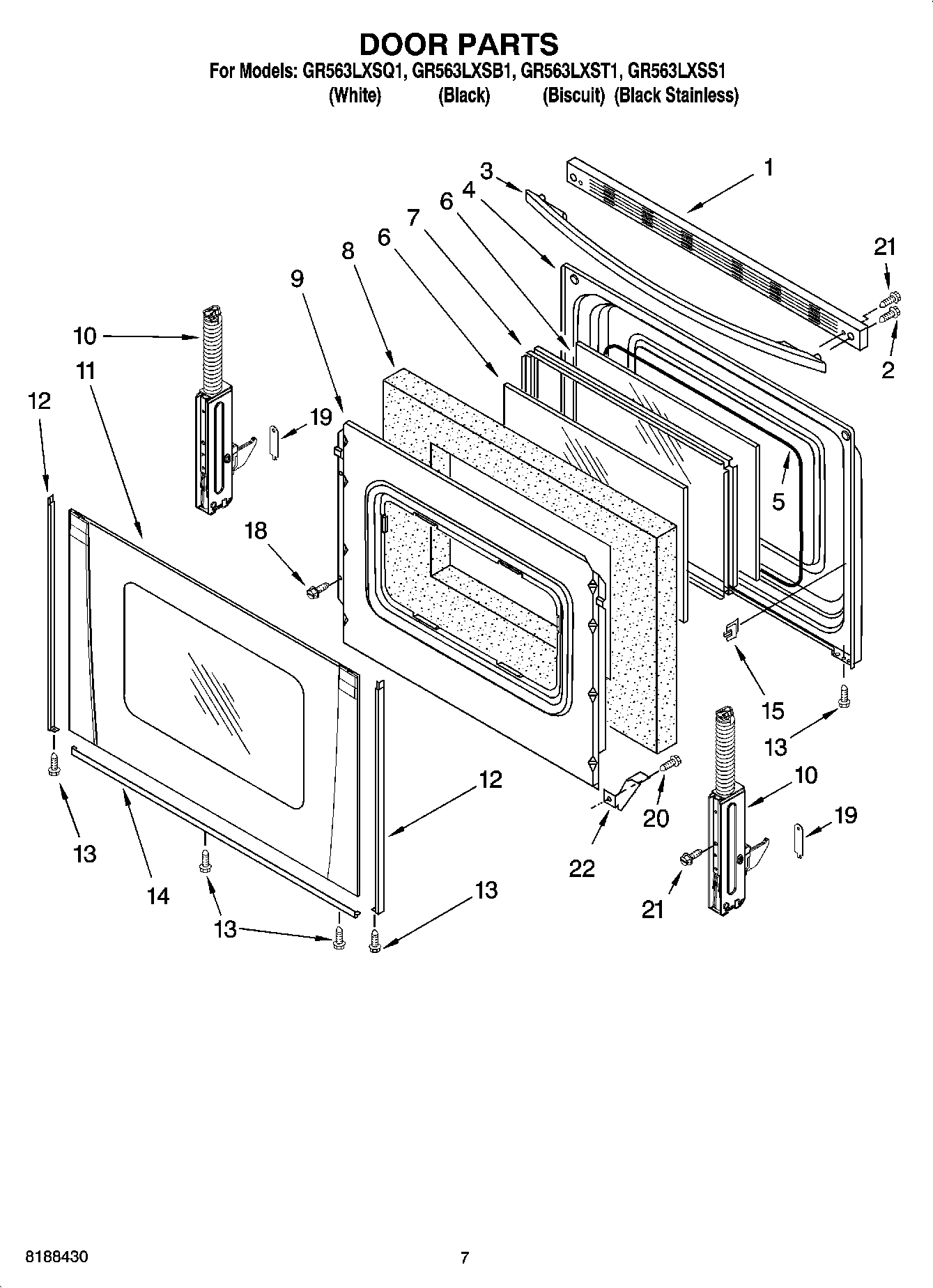 05 - DOOR PARTS, OPTIONAL PARTS