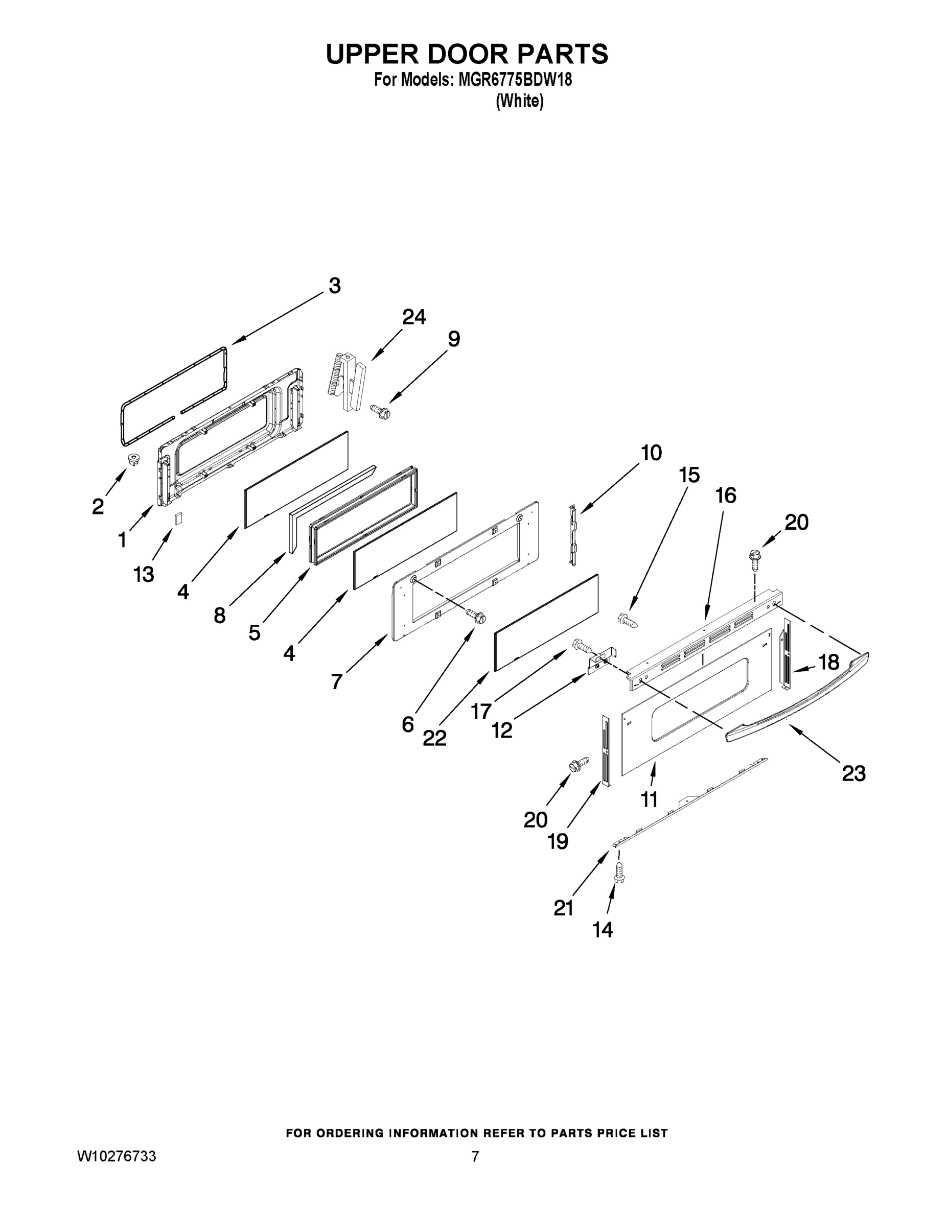 05 - UPPER DOOR PARTS