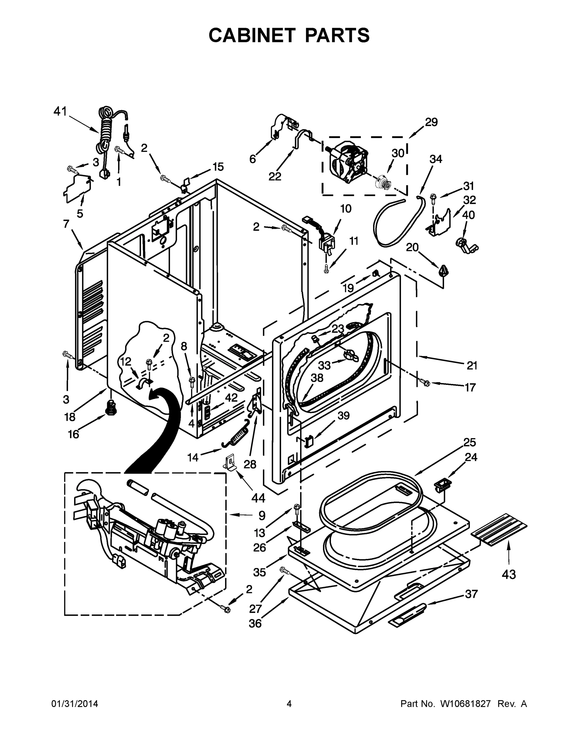 03 - CABINET PARTS