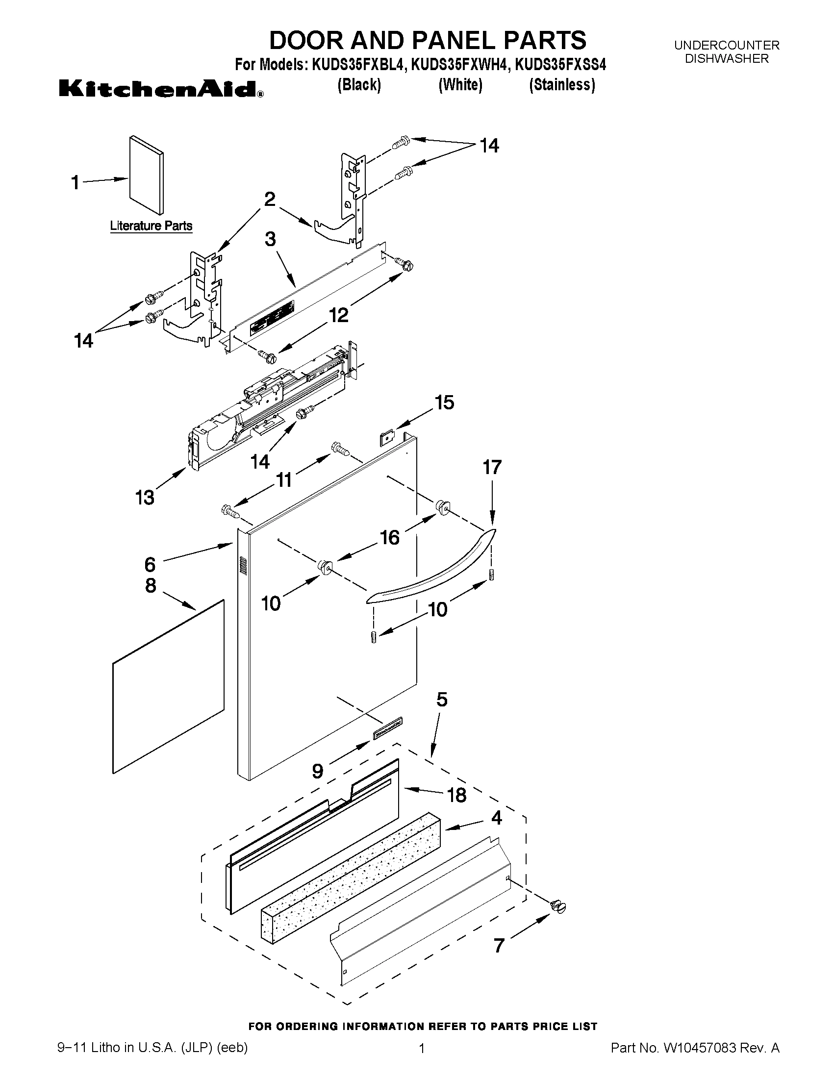 01 - DOOR AND PANEL PARTS