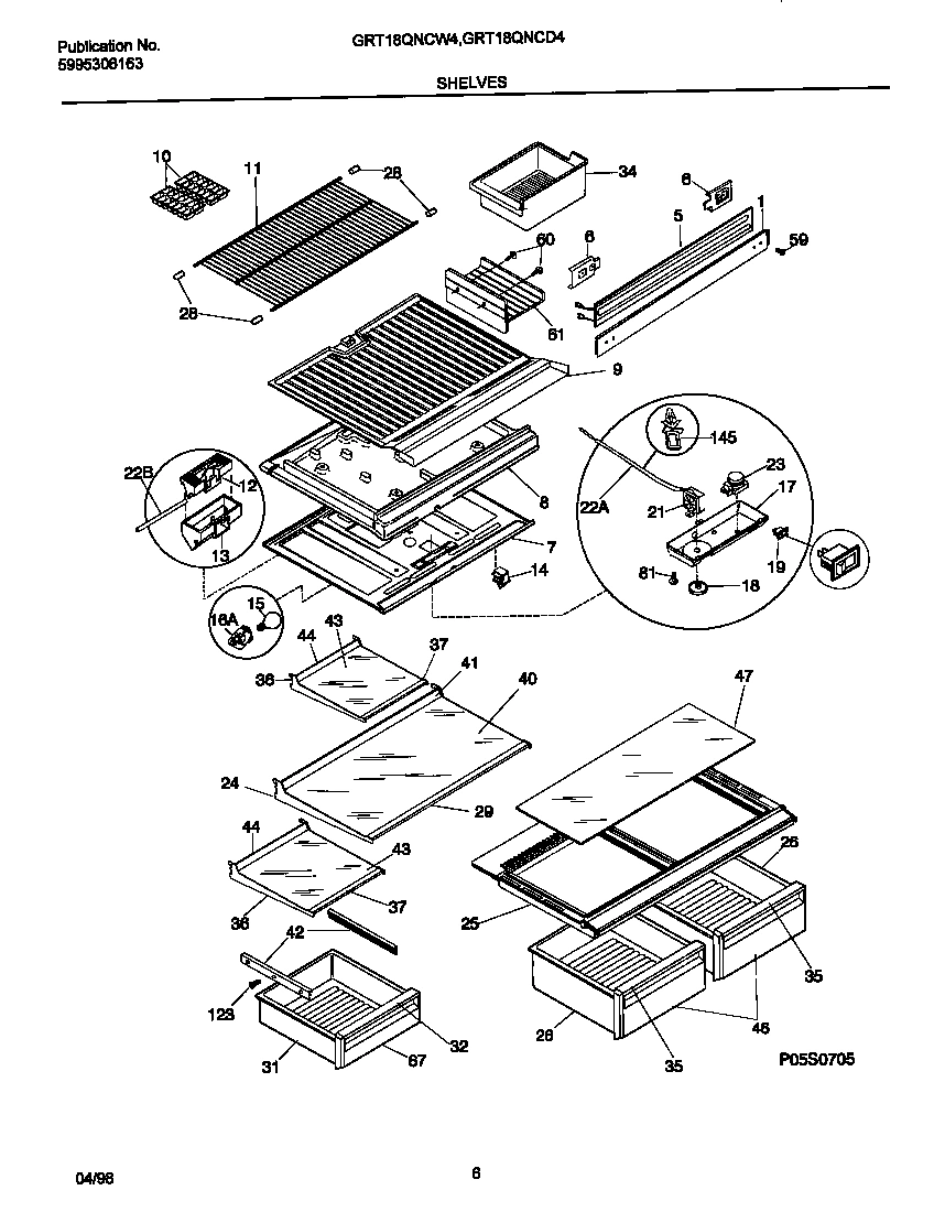 04 - SHELVES/CONTROLS