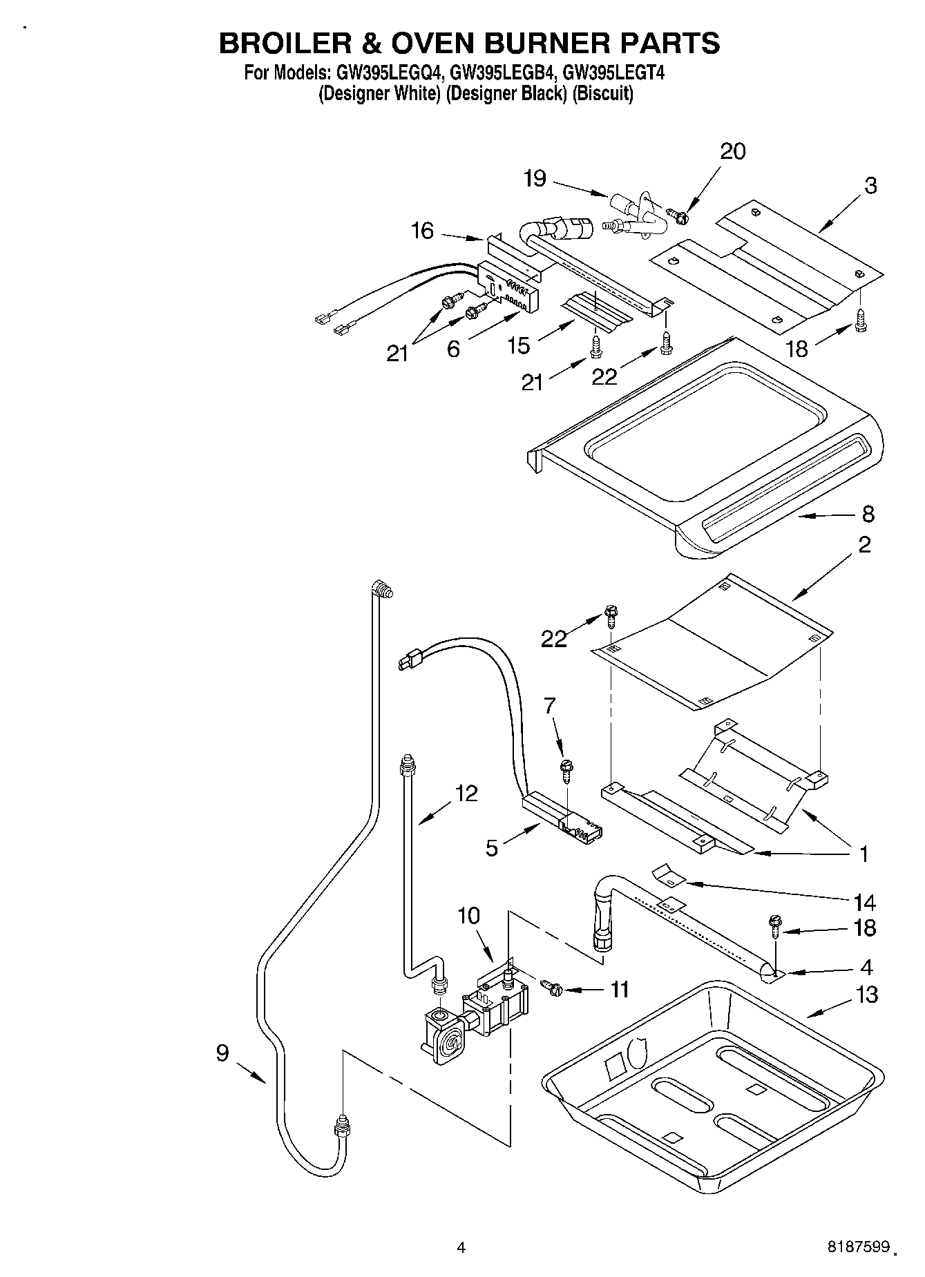 04 - BROILER AND OVEN BURNER