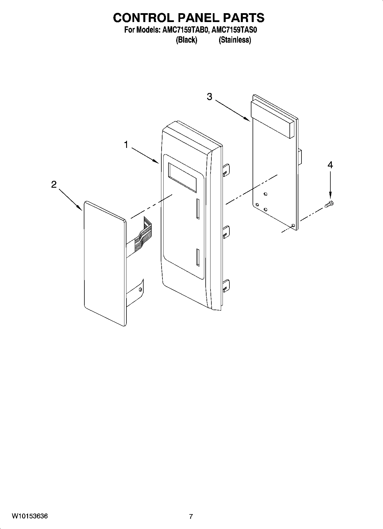 06 - CONTROL PANEL PARTS