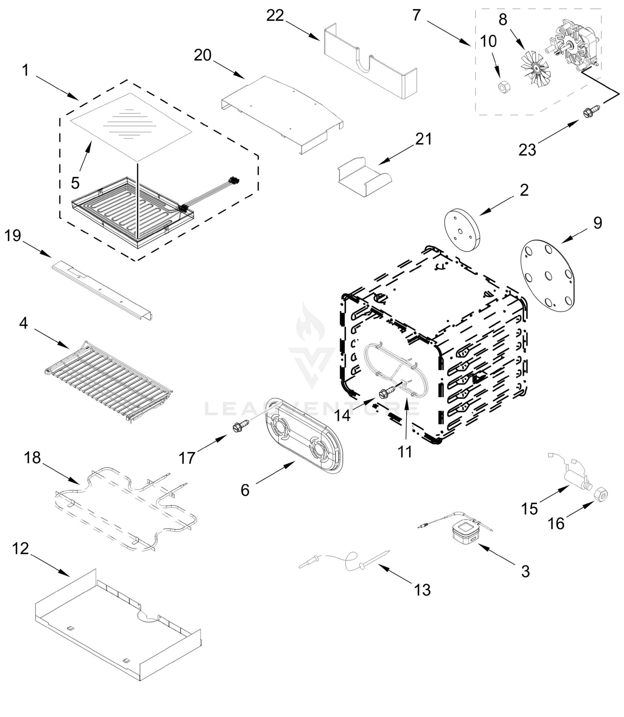 INTERNAL OVEN PARTS