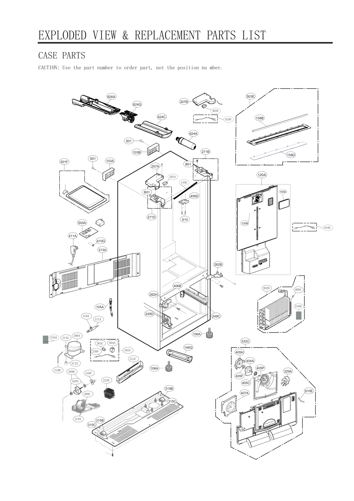 CASE PARTS
