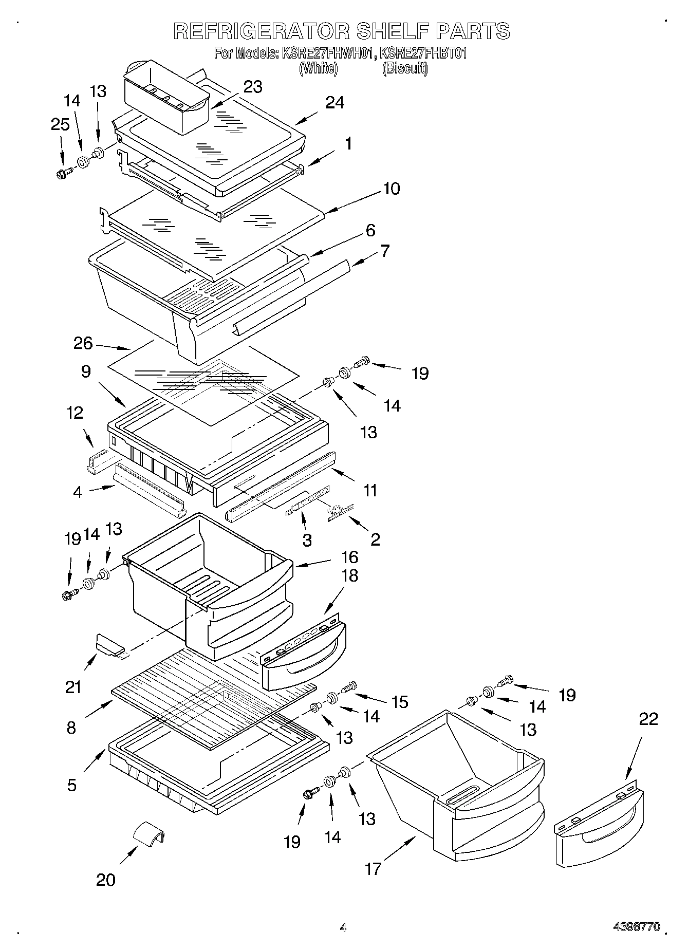 03 - REFRIGERATOR SHELF