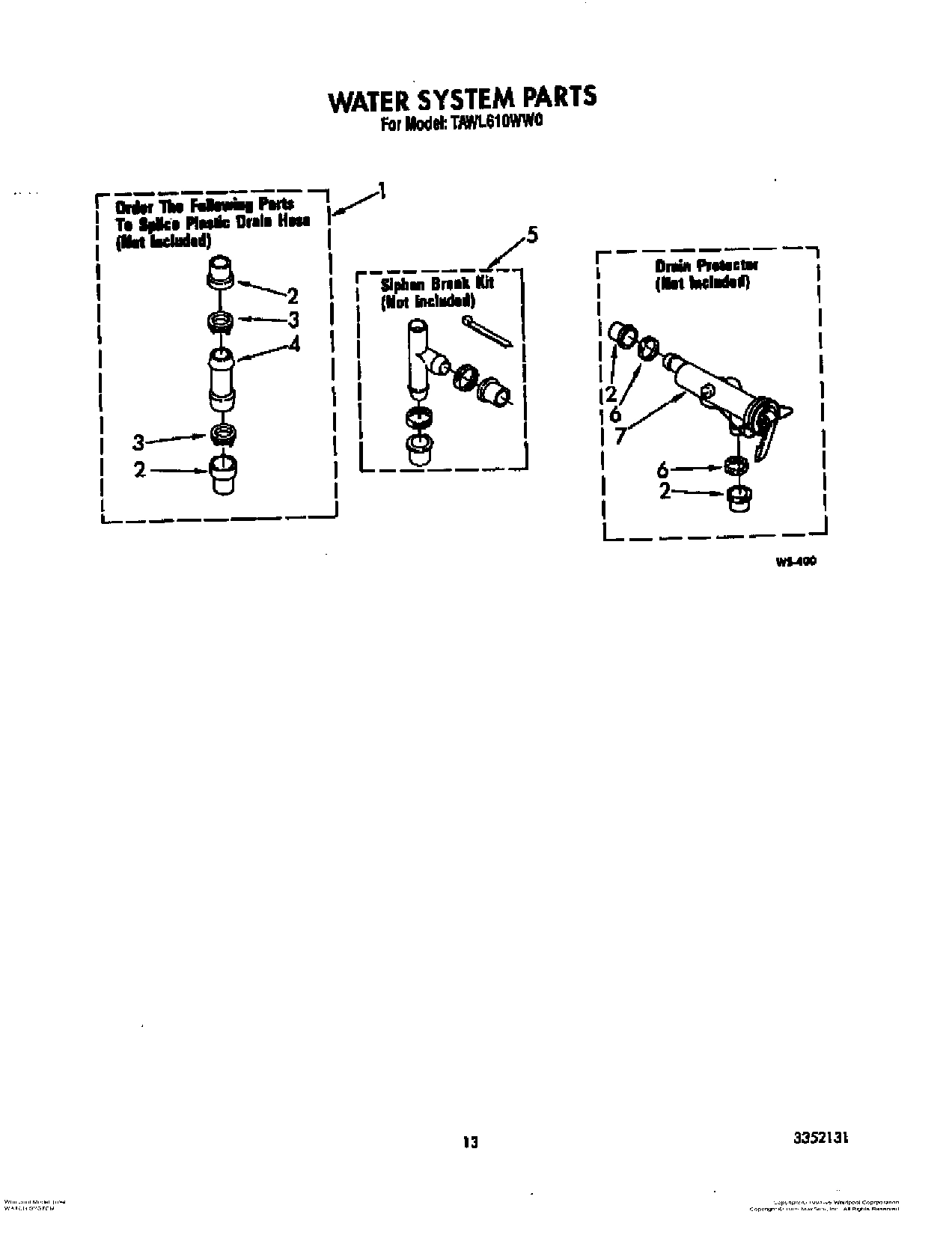 11 - WATER SYSTEM