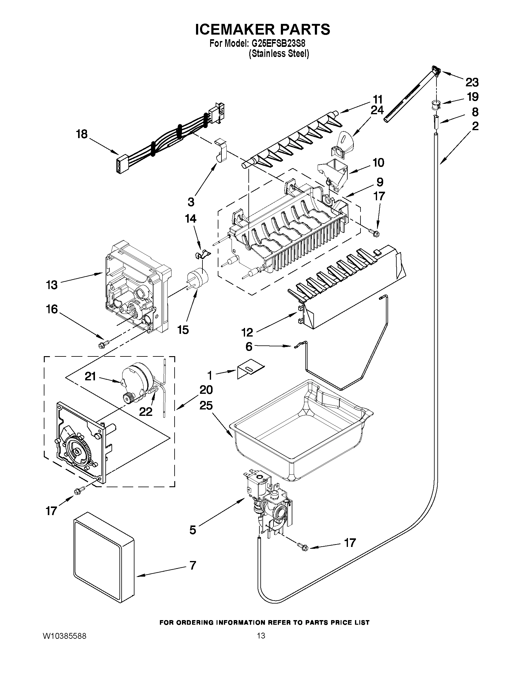 07 - ICEMAKER PARTS
