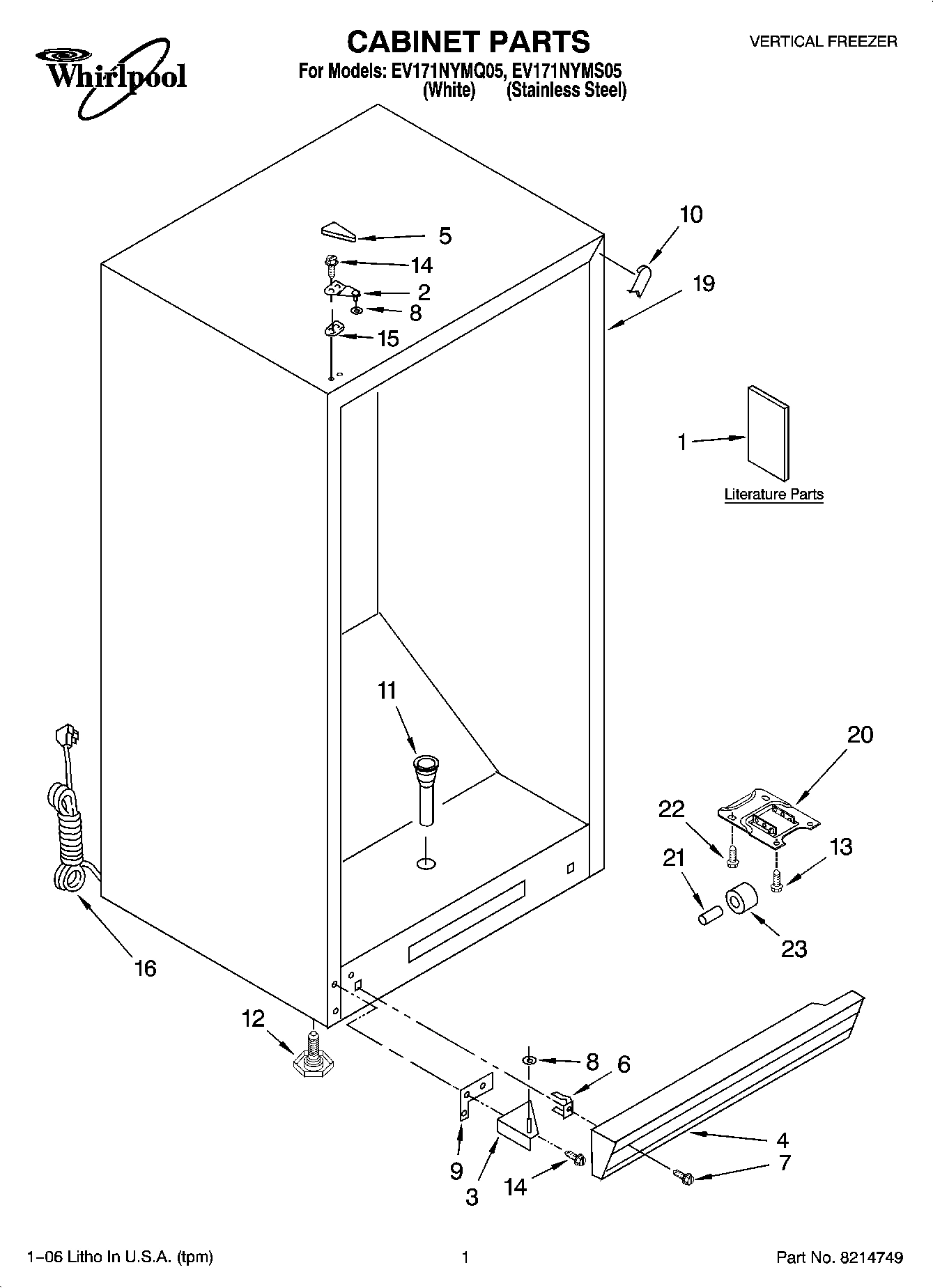 01 - CABINET PARTS