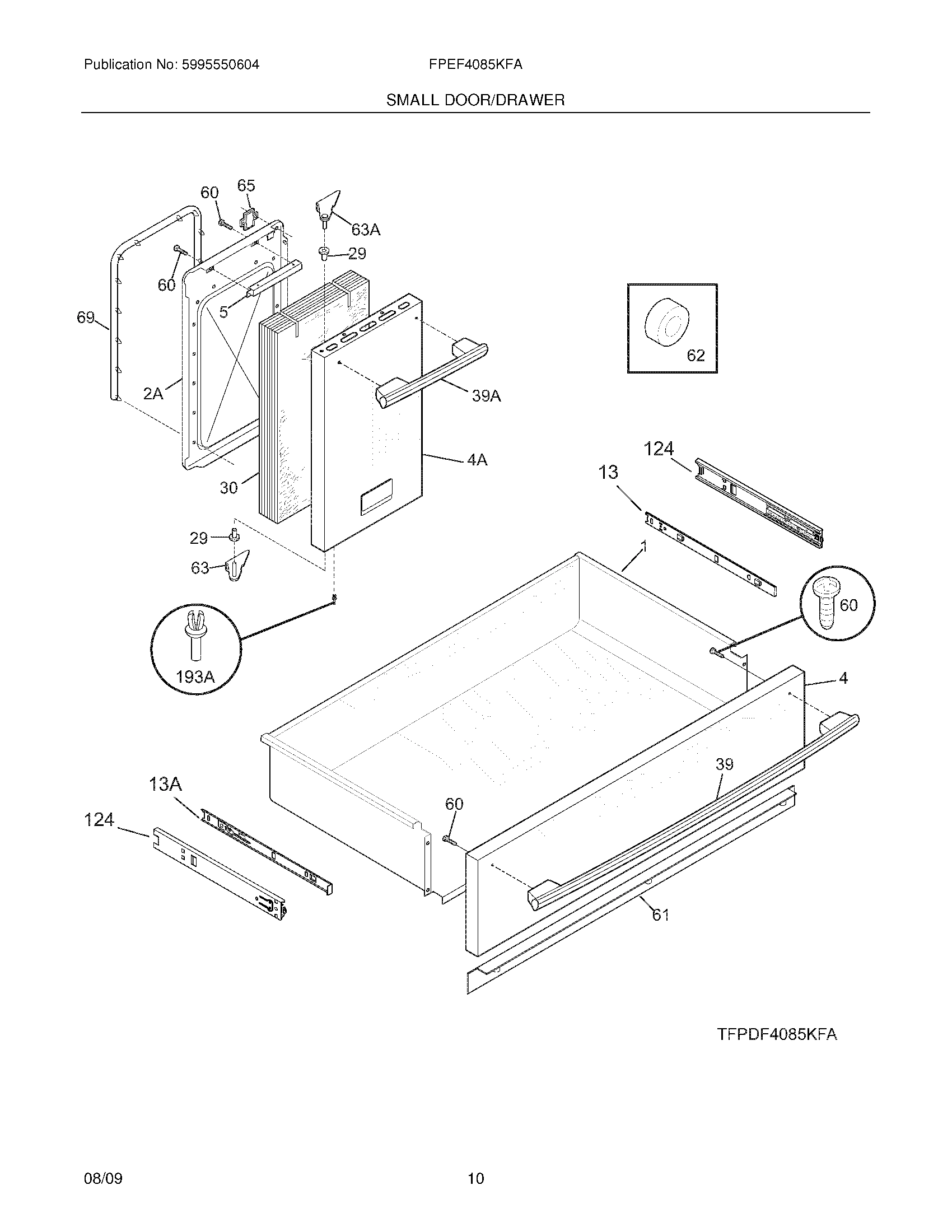 09 - DRAWER/SMALL DOOR