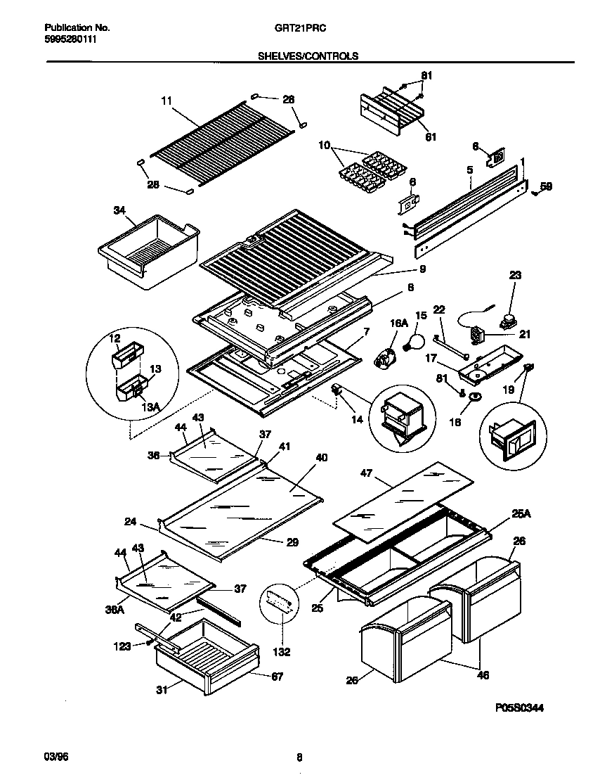 04 - SHELVES/CONTROLS
