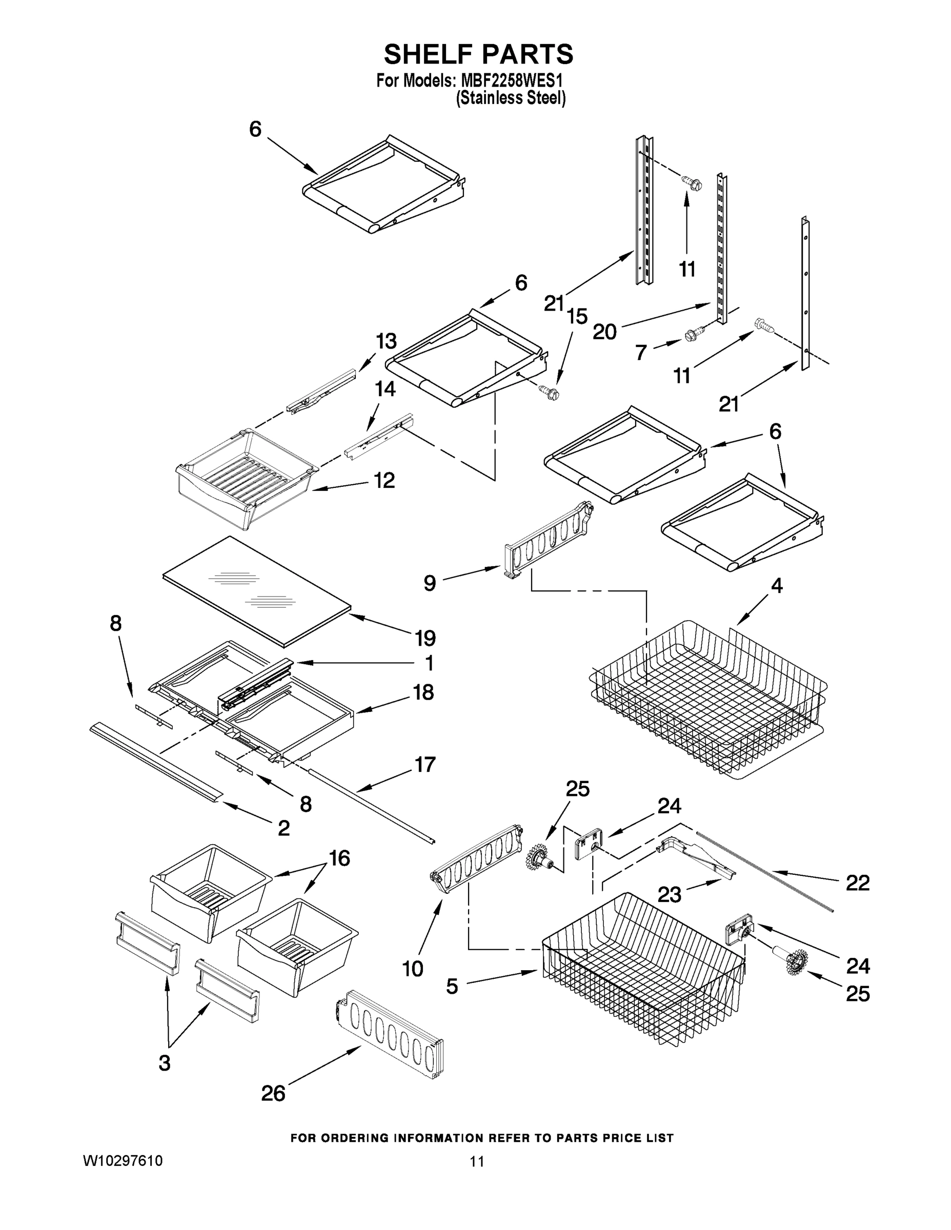 07 - SHELF PARTS