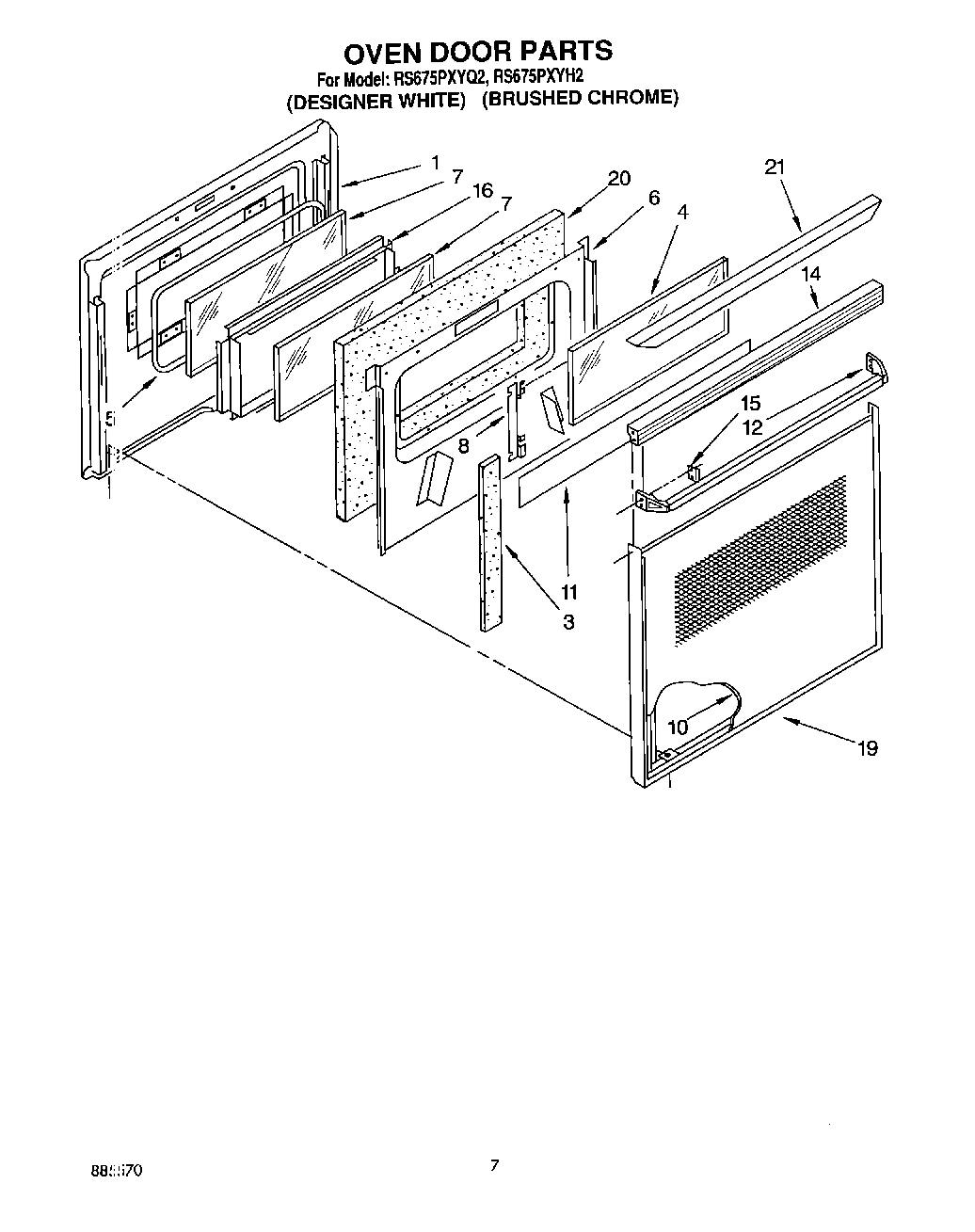 05 - OVEN DOOR