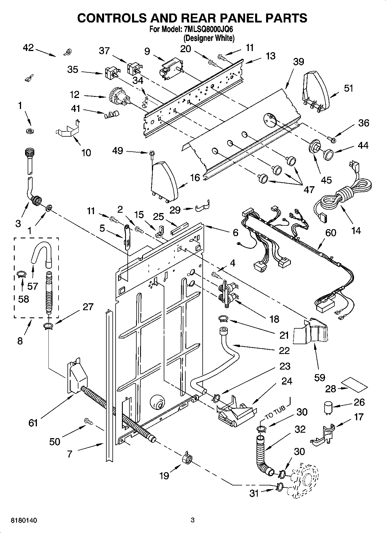 02 - CONTROLS AND REAR PANEL PARTS