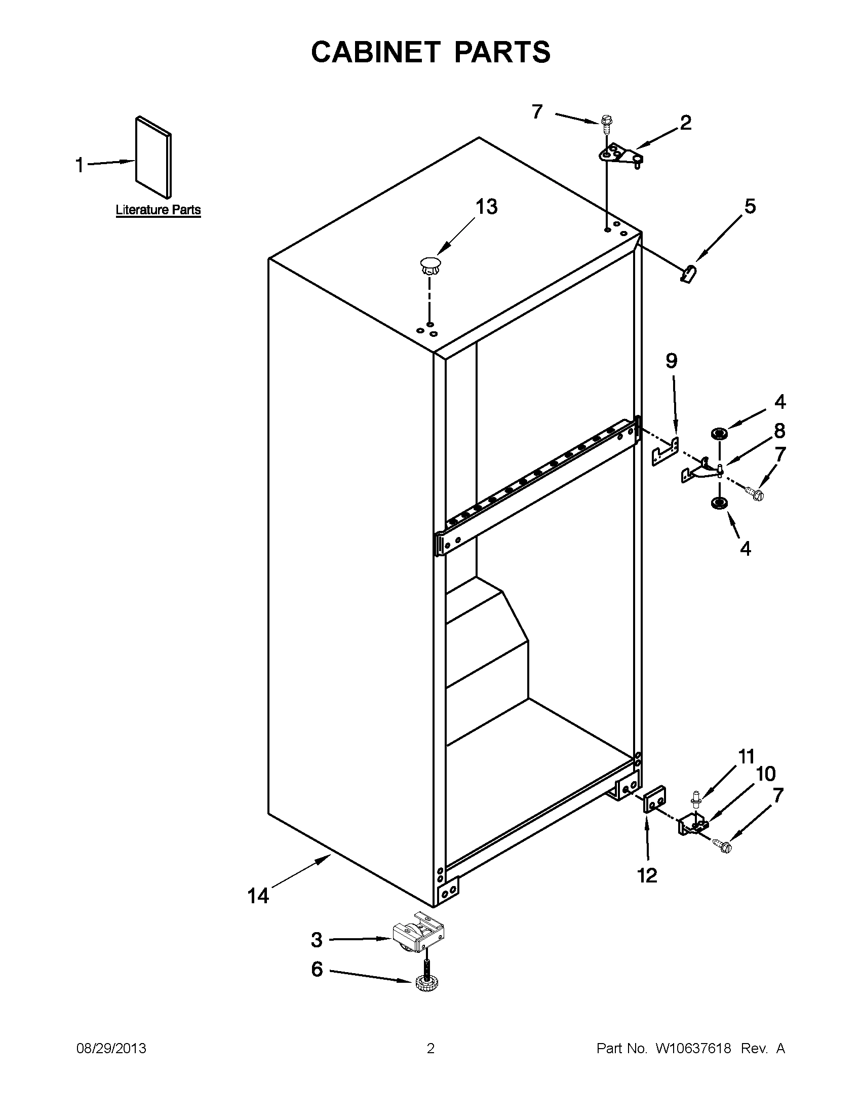 02 - CABINET PARTS