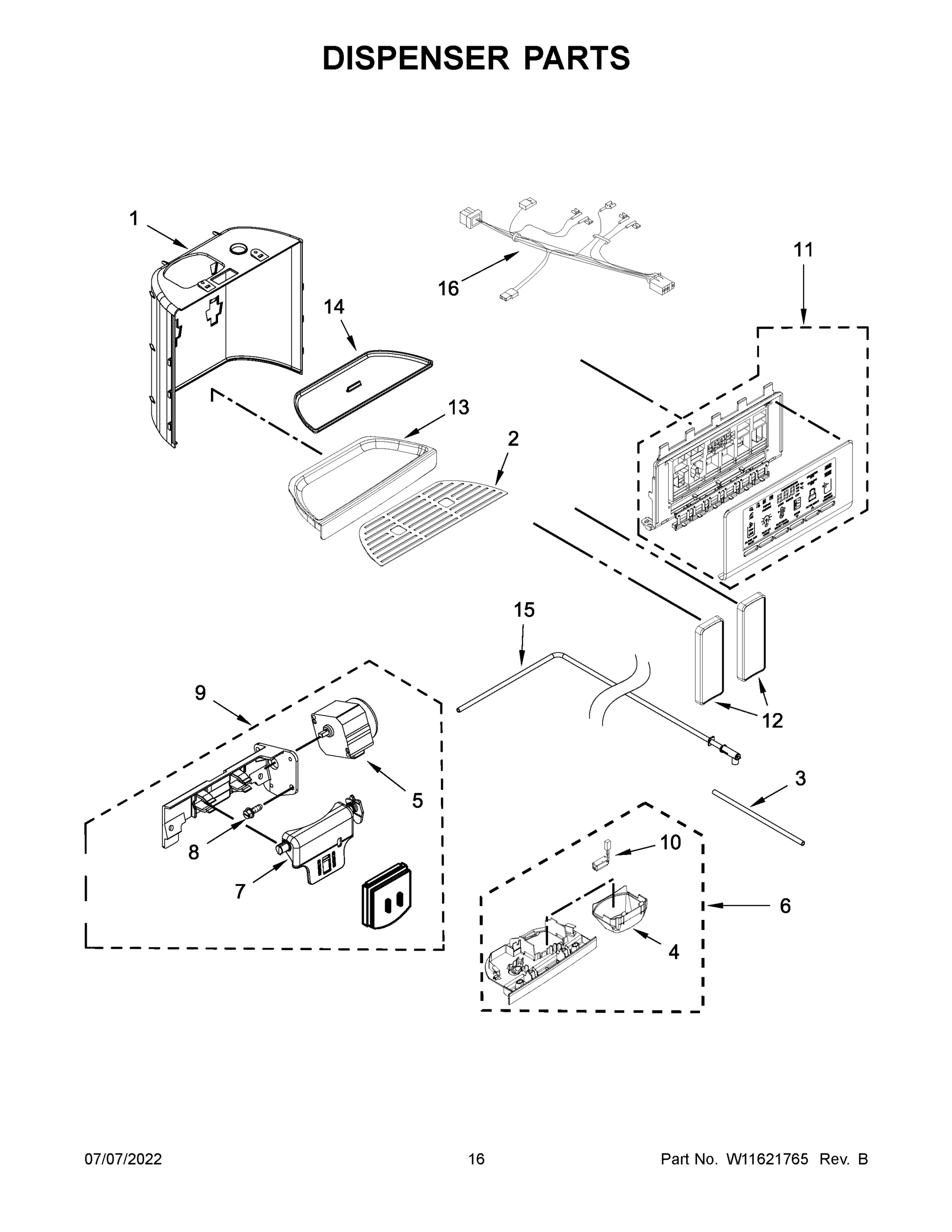 09 - DISPENSER PARTS