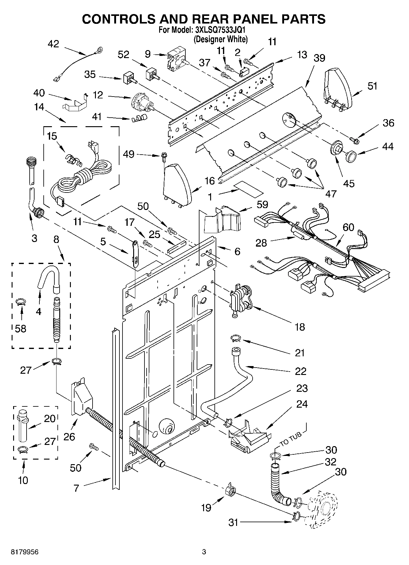 02 - CONTROLS AND REAR PANEL PARTS