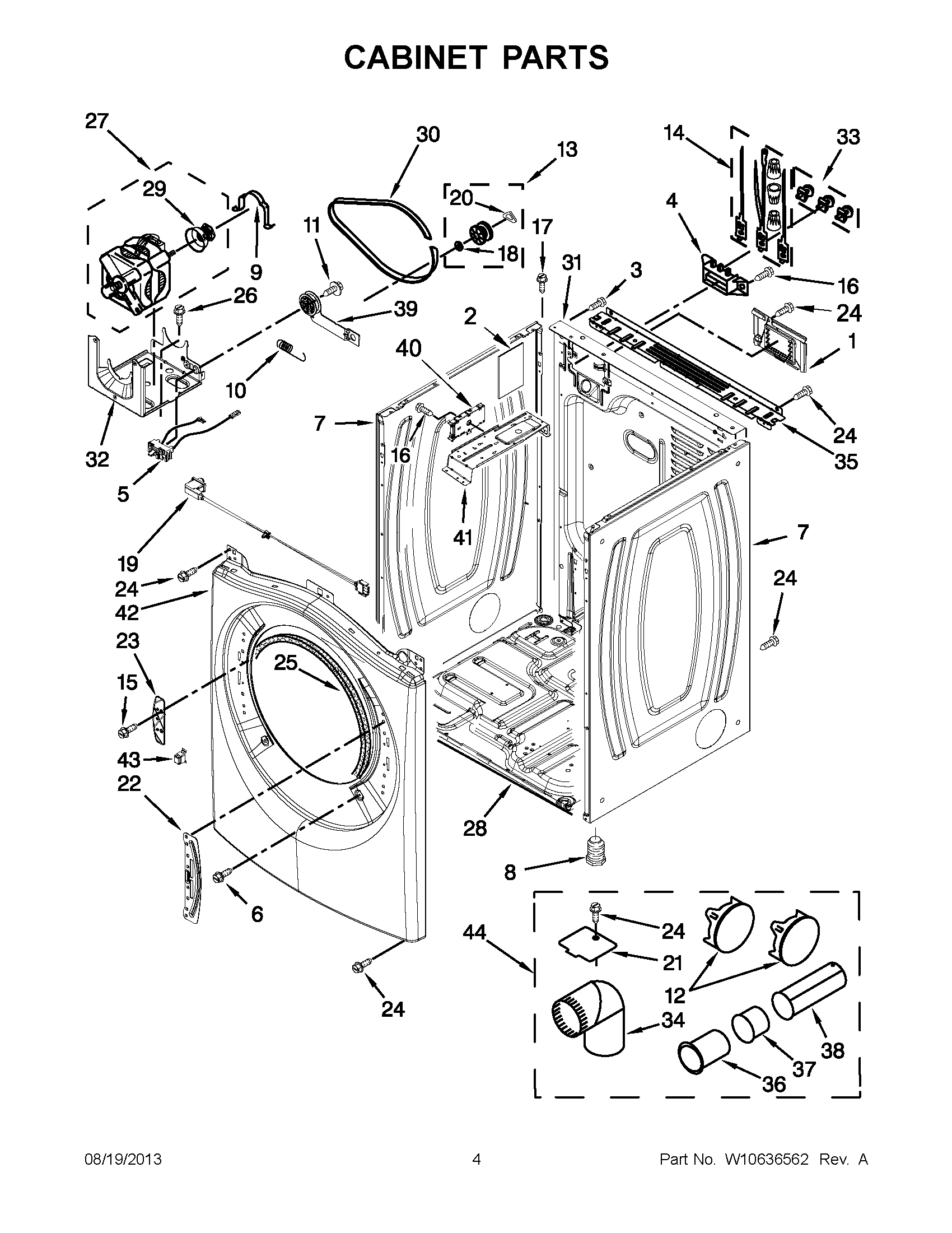 03 - CABINET PARTS
