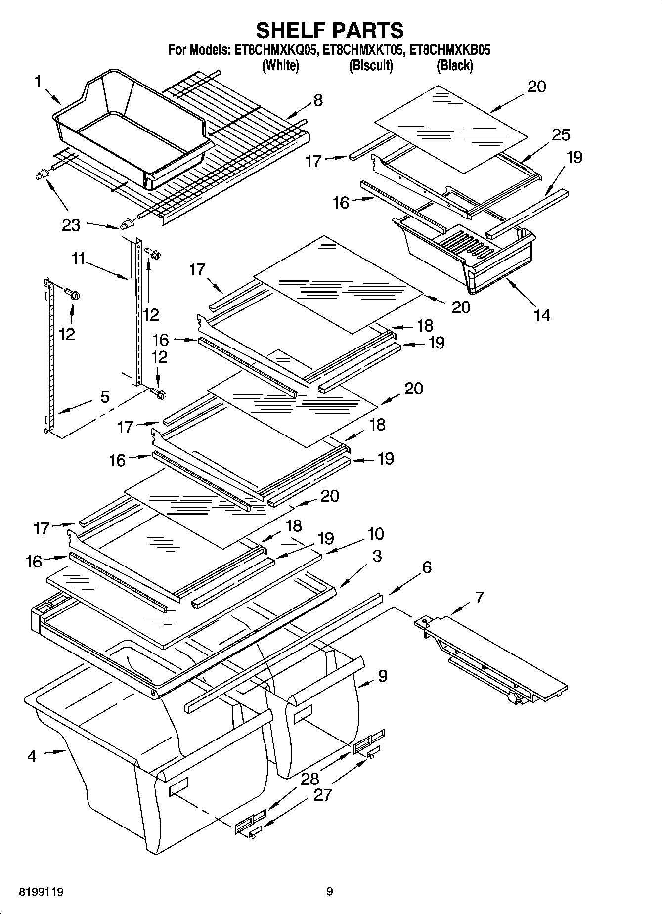 05 - SHELF PARTS
