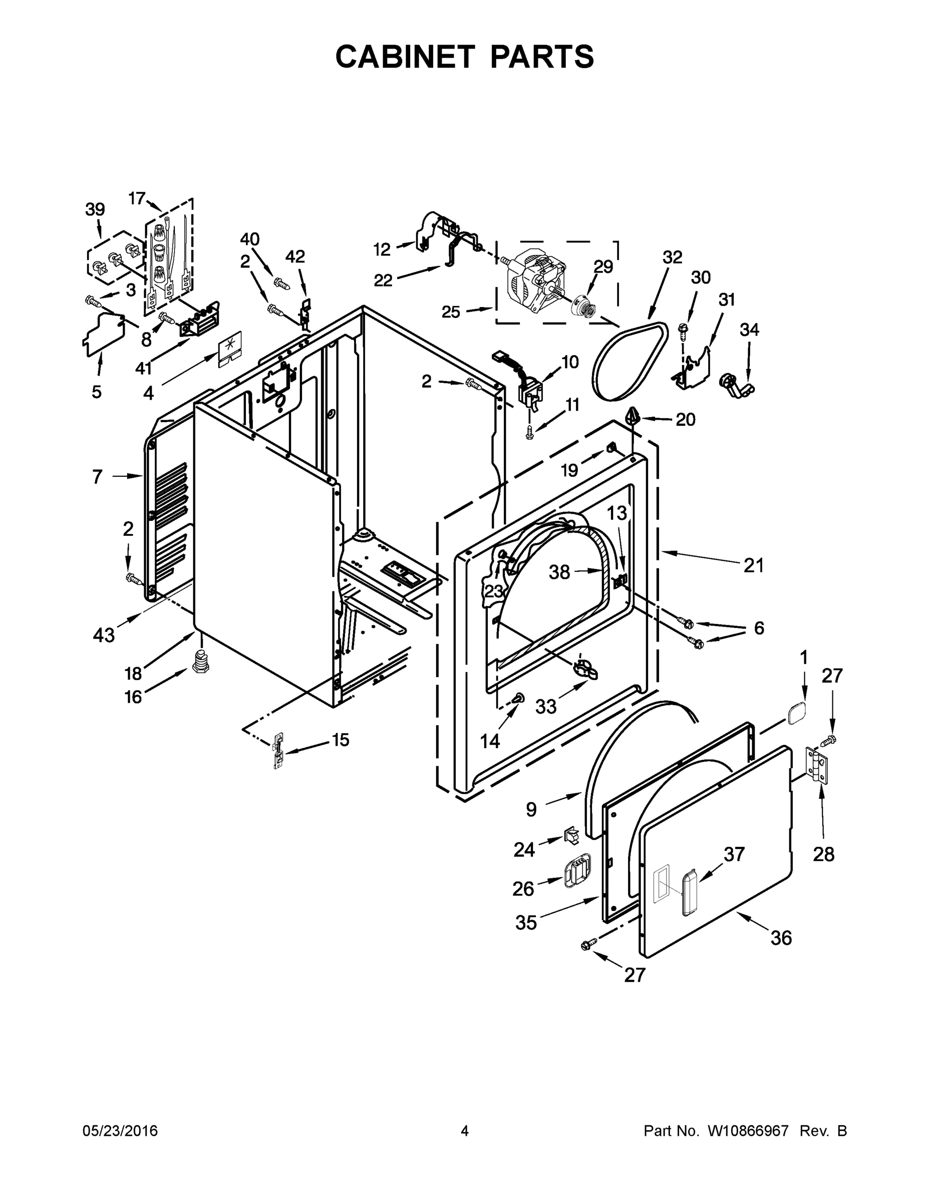 03 - CABINET PARTS