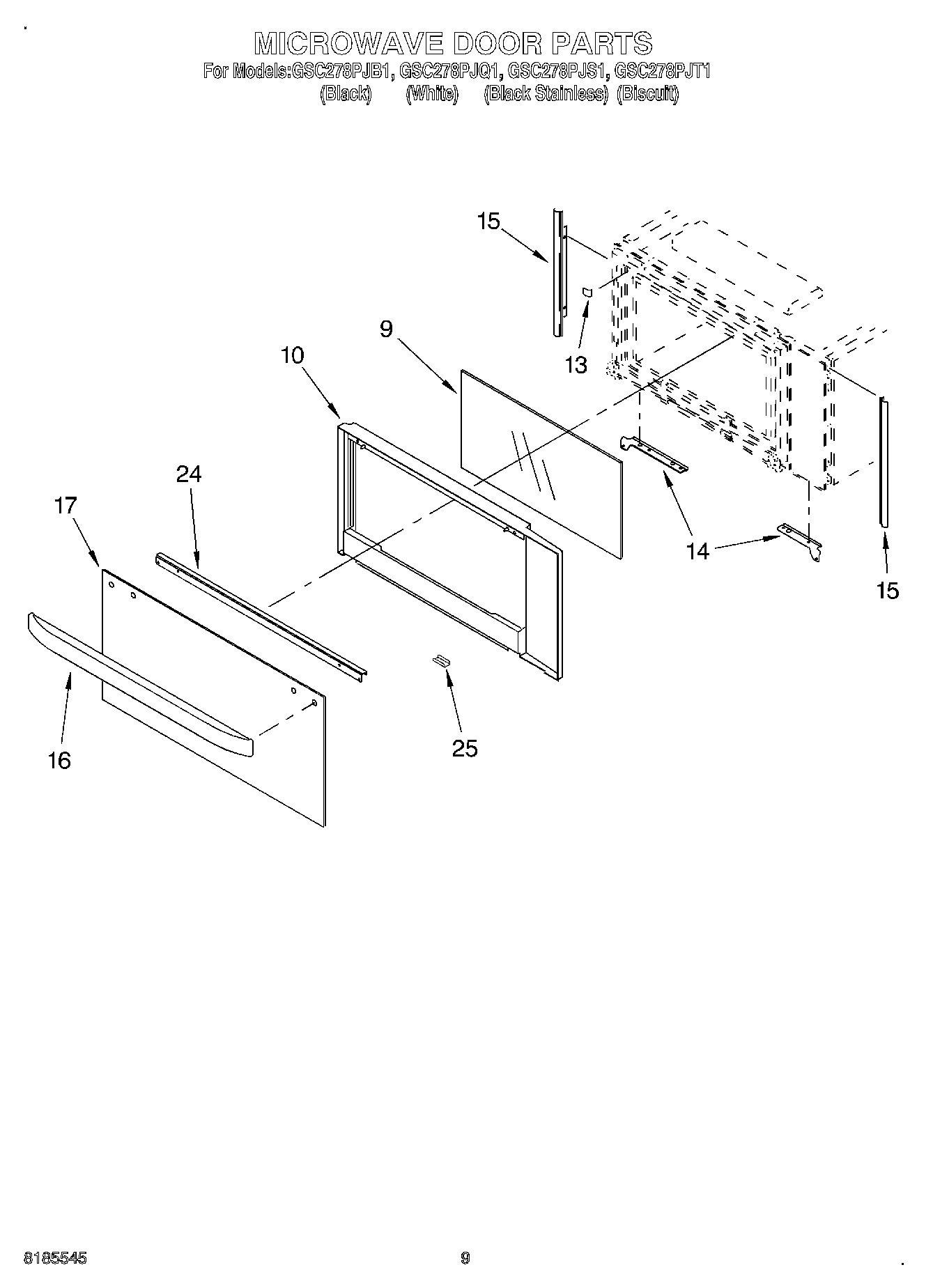 07 - MICROWAVE DOOR