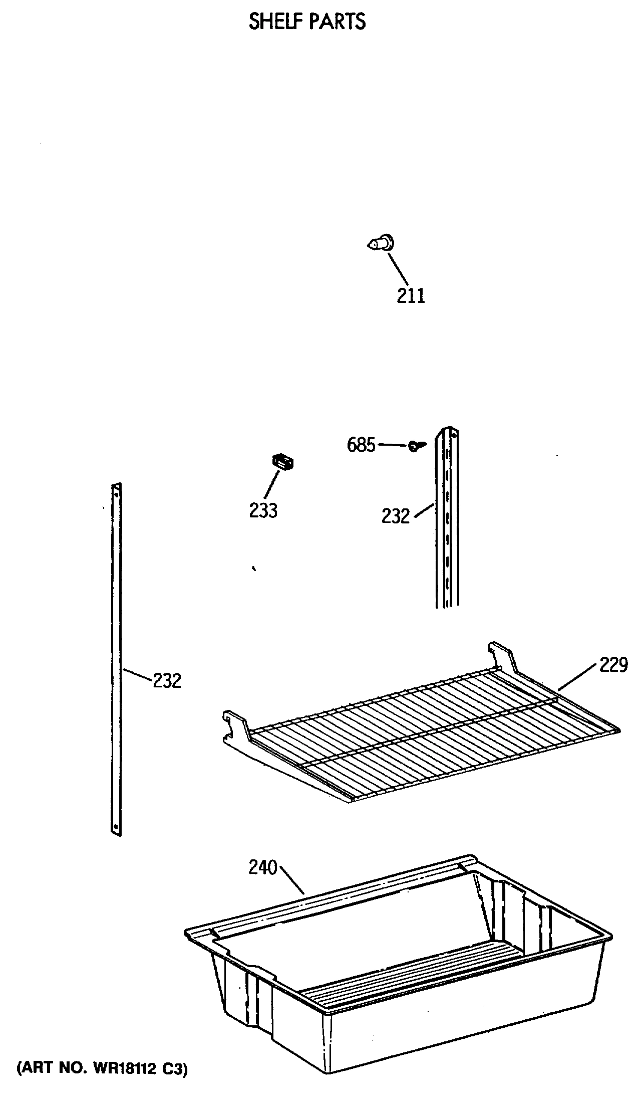 SHELF PARTS