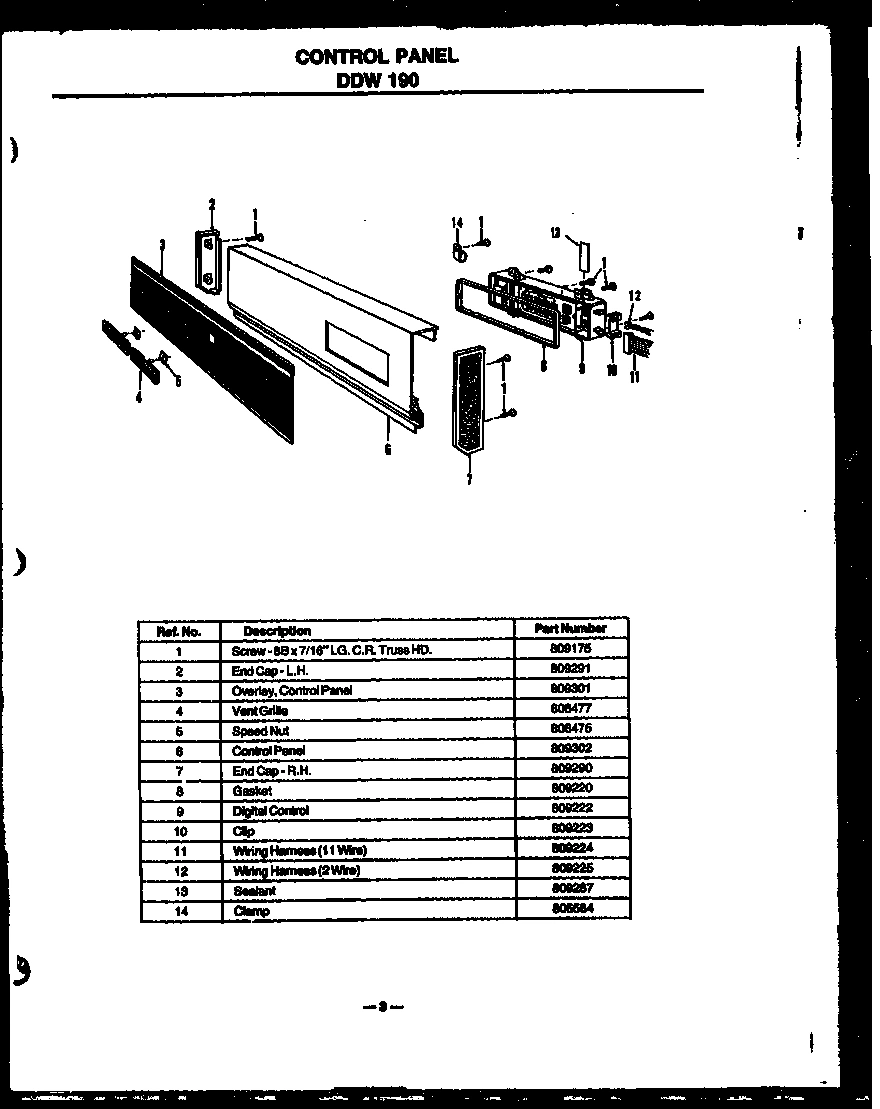 01 - CONTROL PANEL