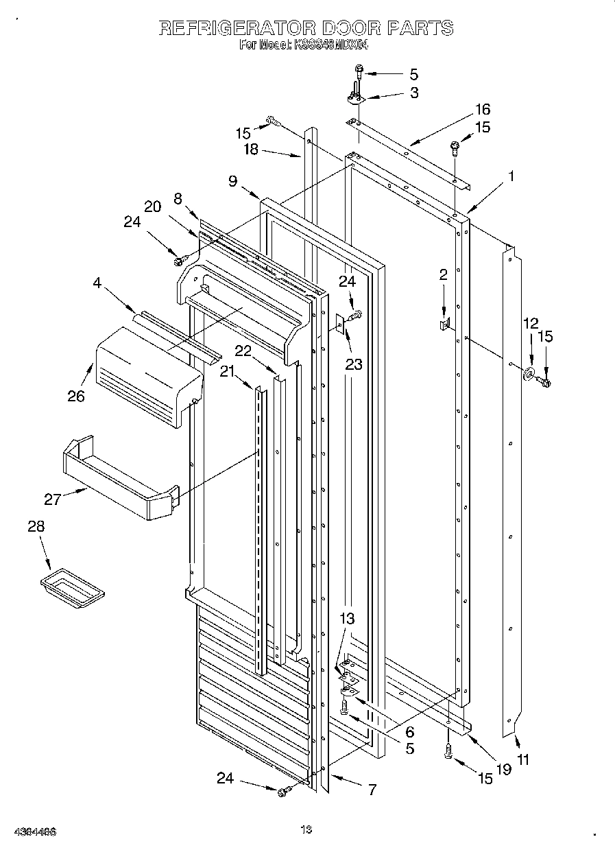 10 - REFRIGERATOR DOOR