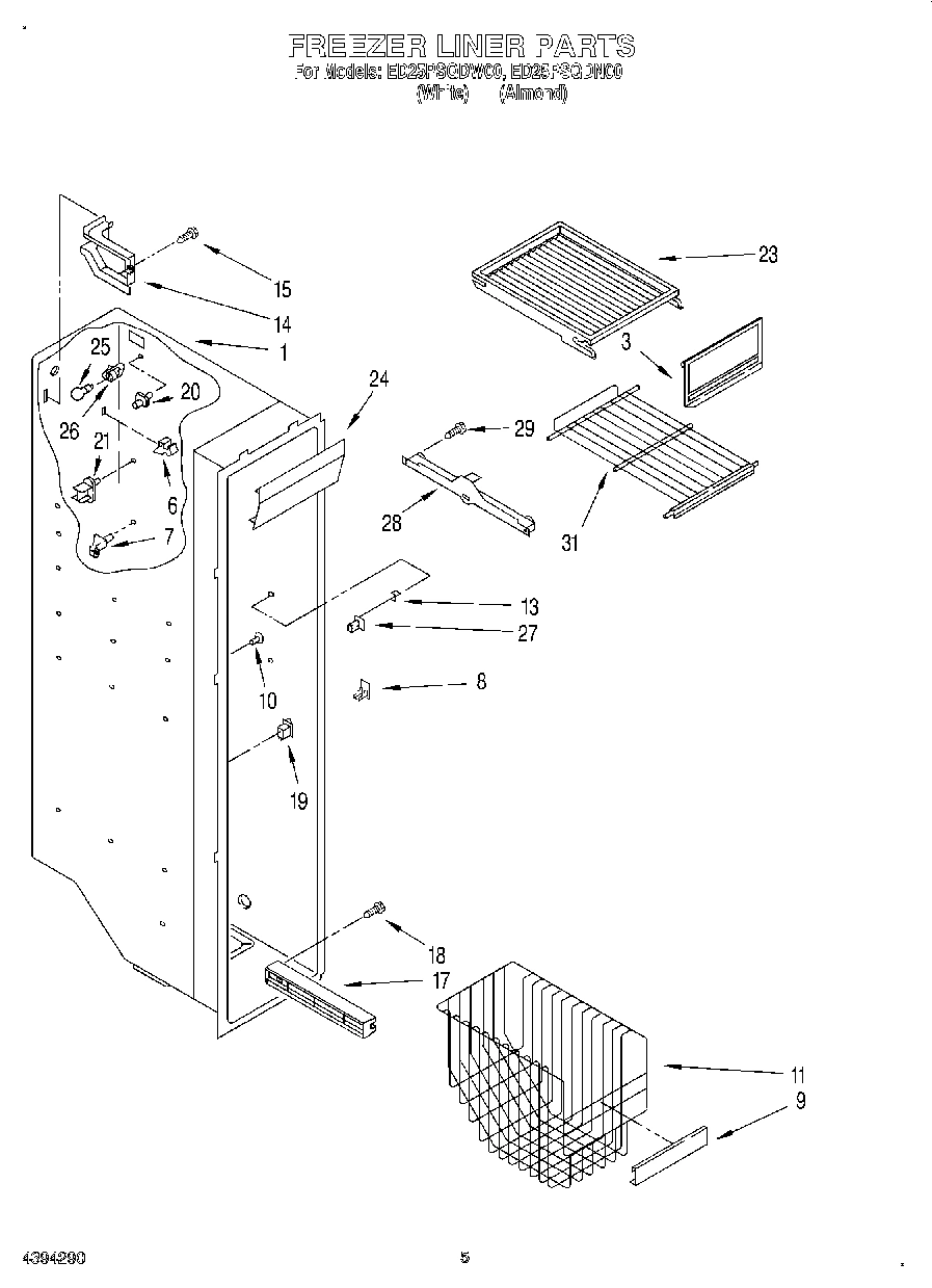 04 - FREEZER LINER