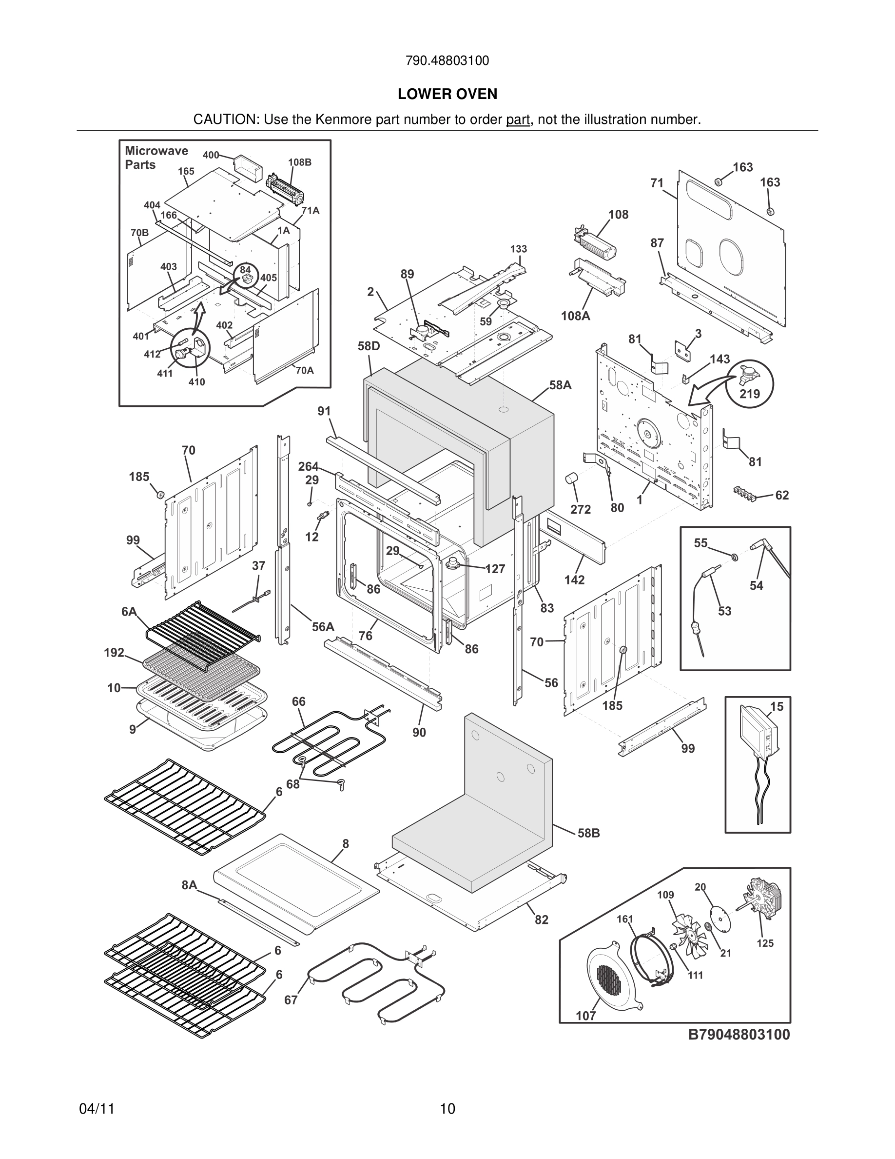 11 - LOWER OVEN