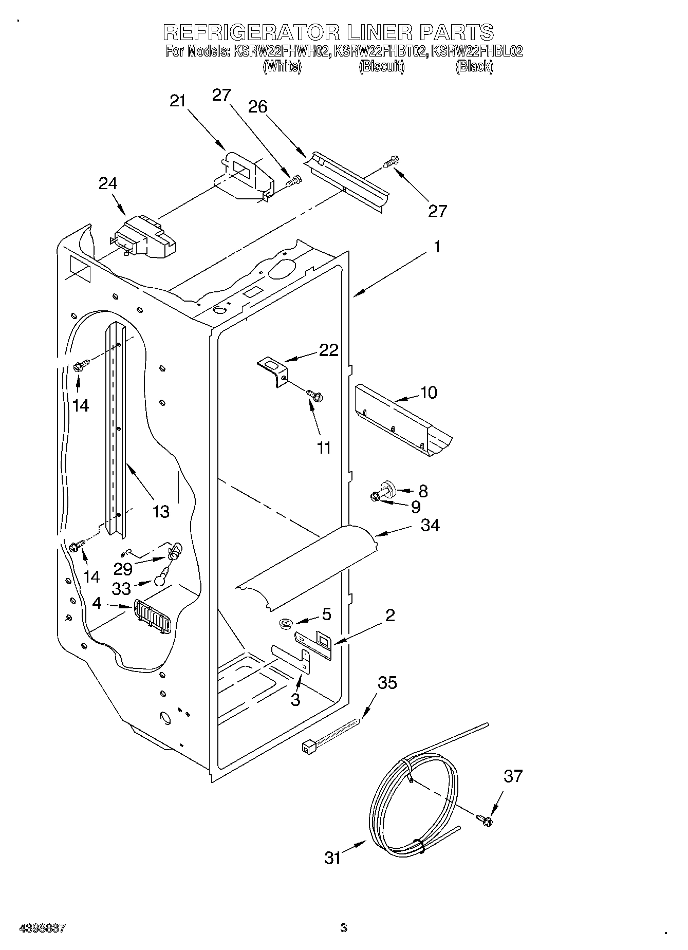 02 - REFRIGERATOR LINER