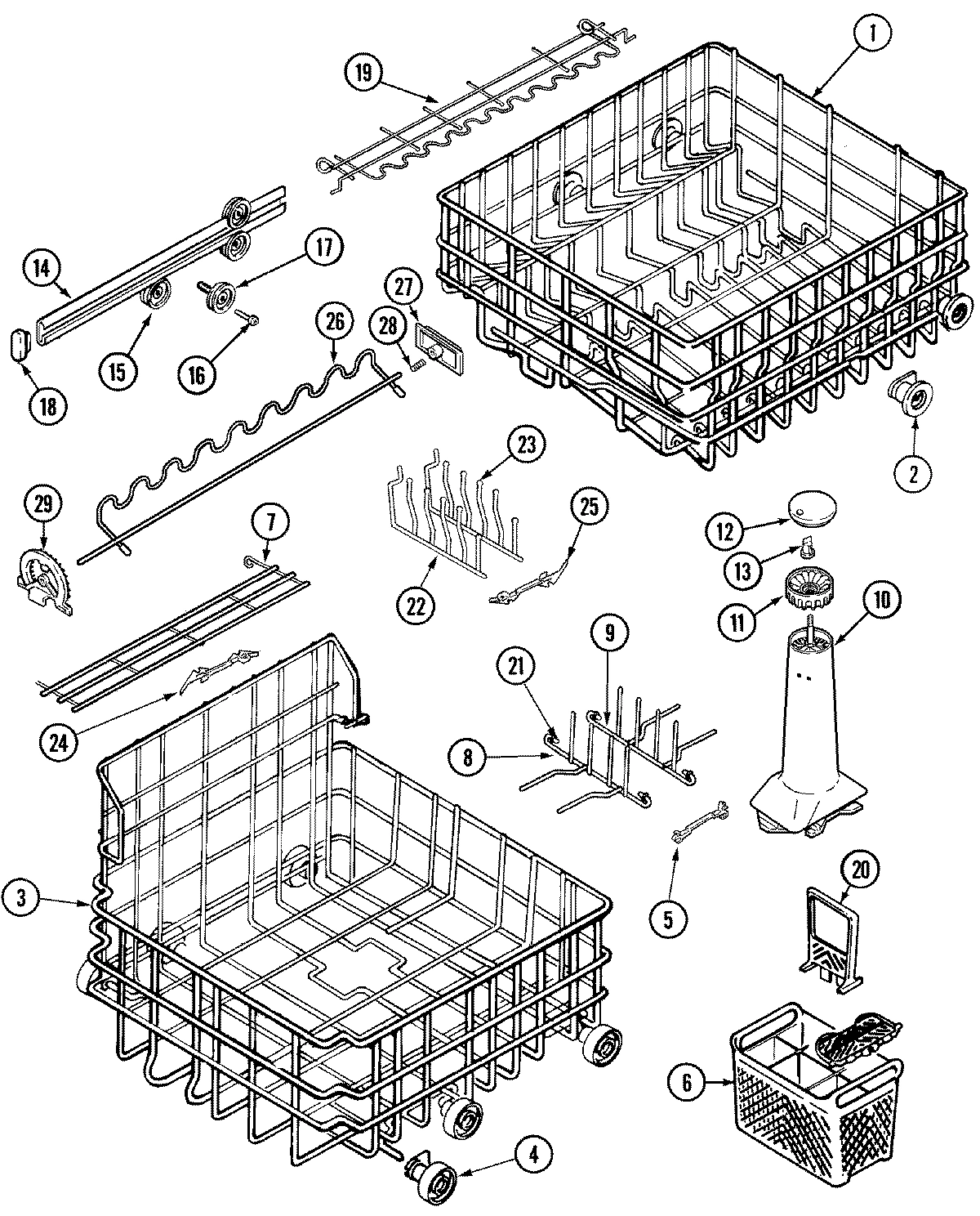 05 - TRACK & RACK ASSEMBLY