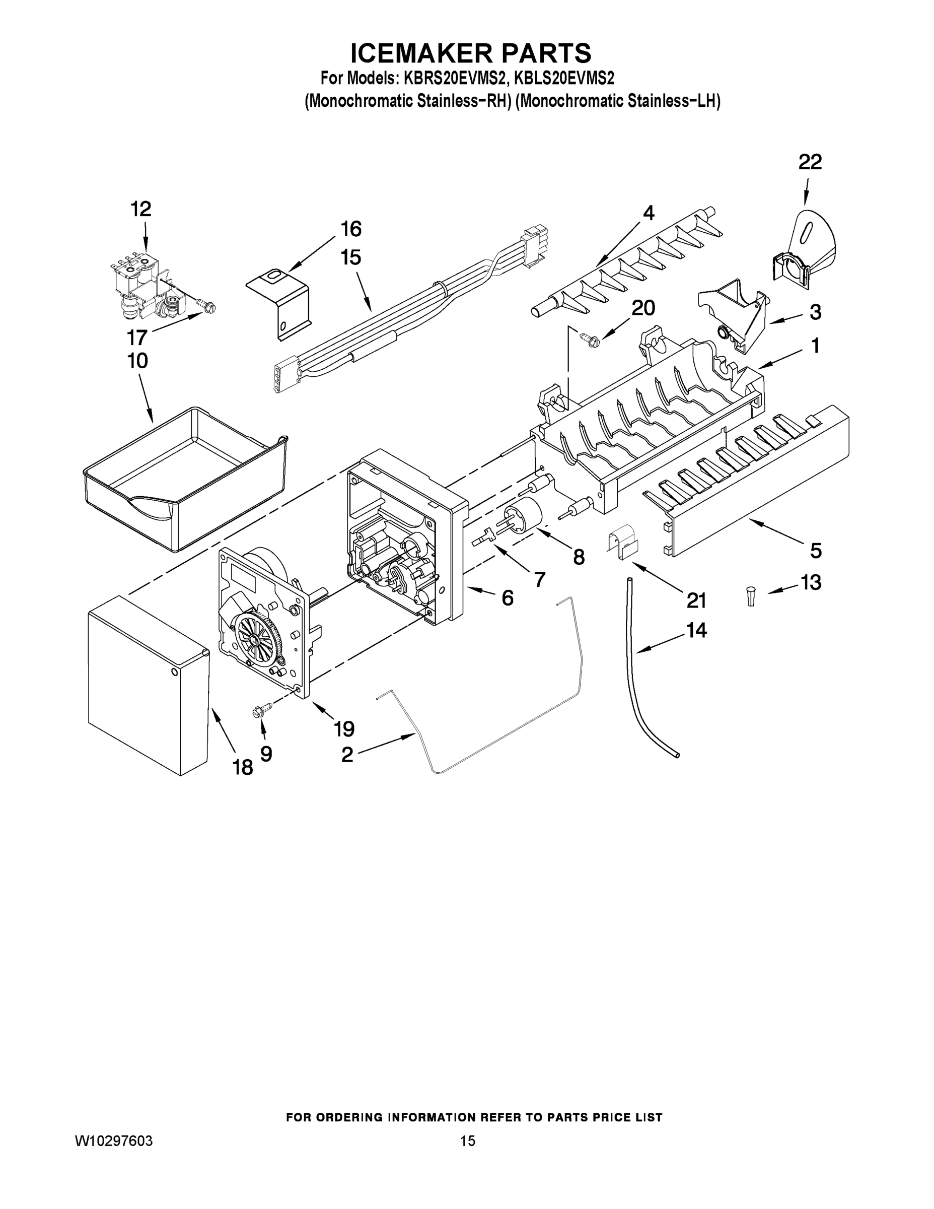 08 - ICEMAKER PARTS