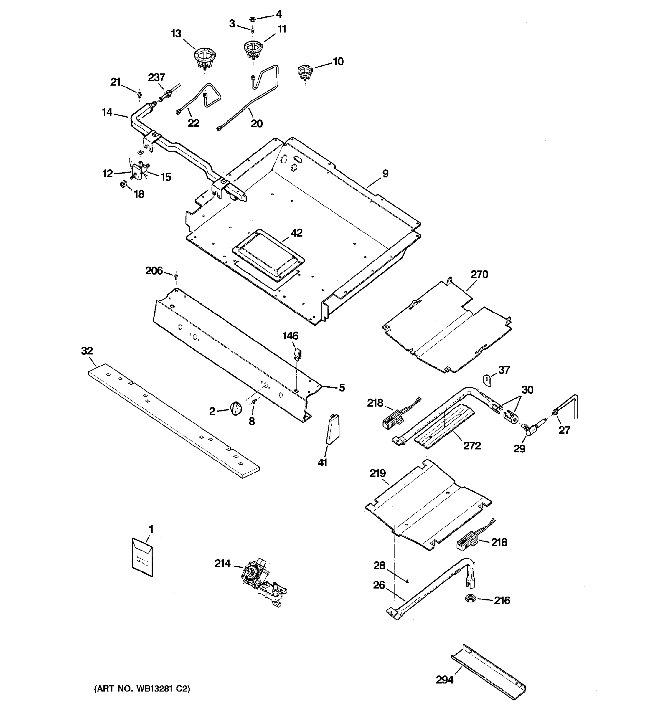 GAS & BURNER PARTS
