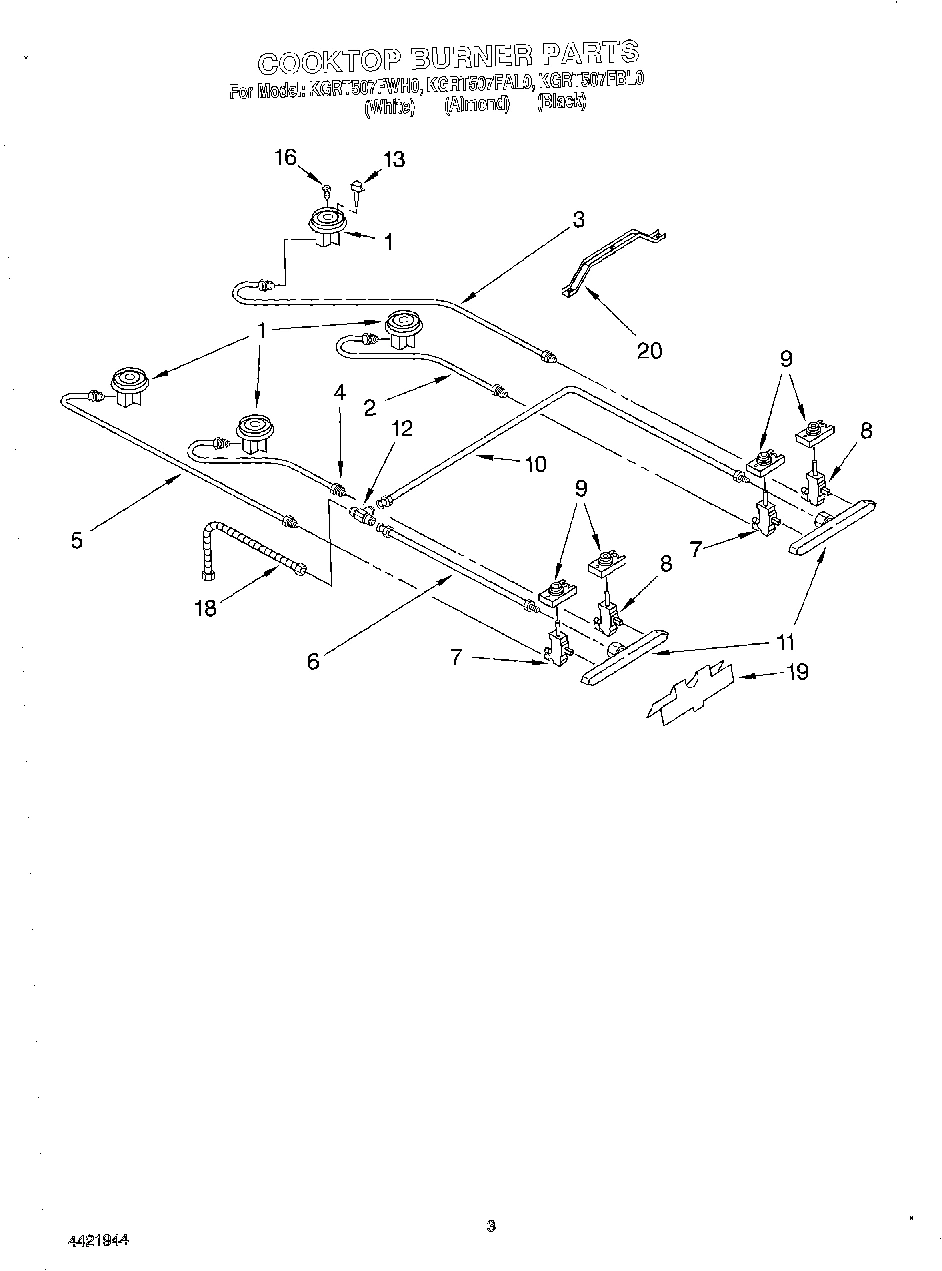 02 - COOKTOP BURNER