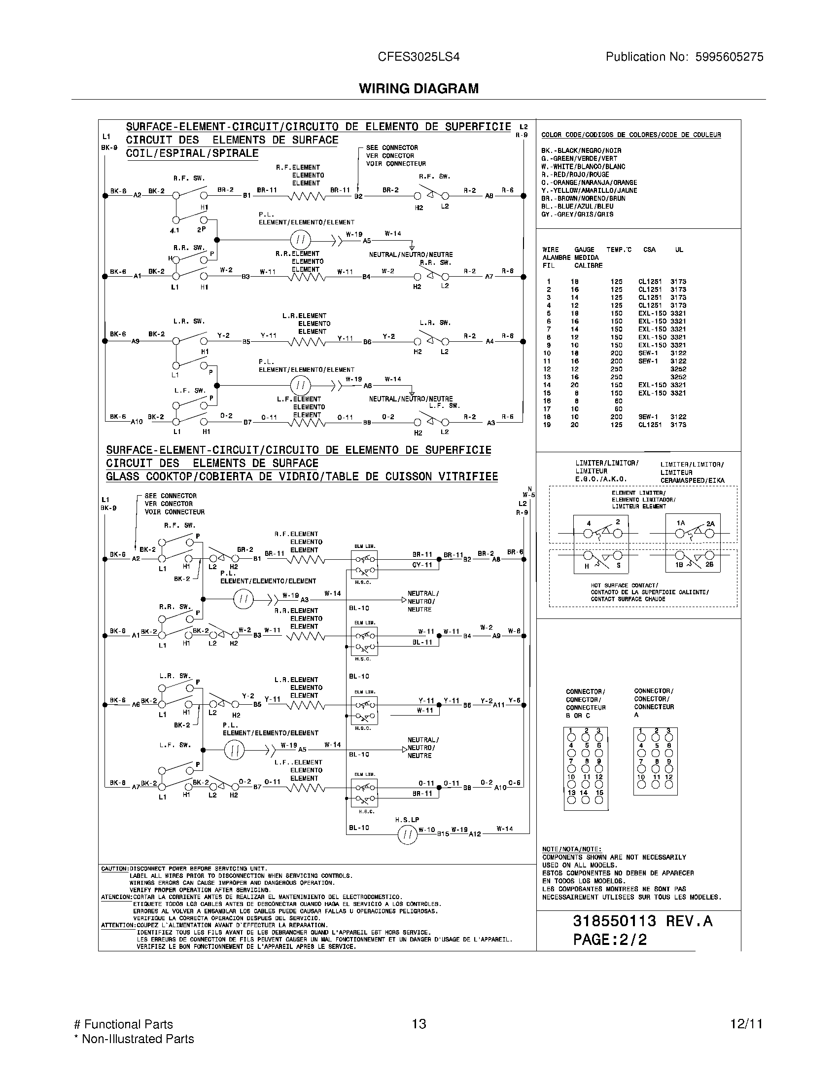 13 - WIRING DIAGRAM