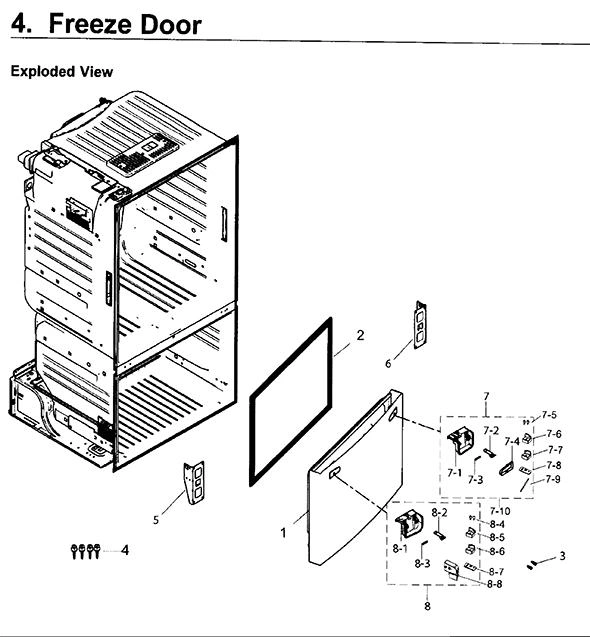 DOOR-FREEZER