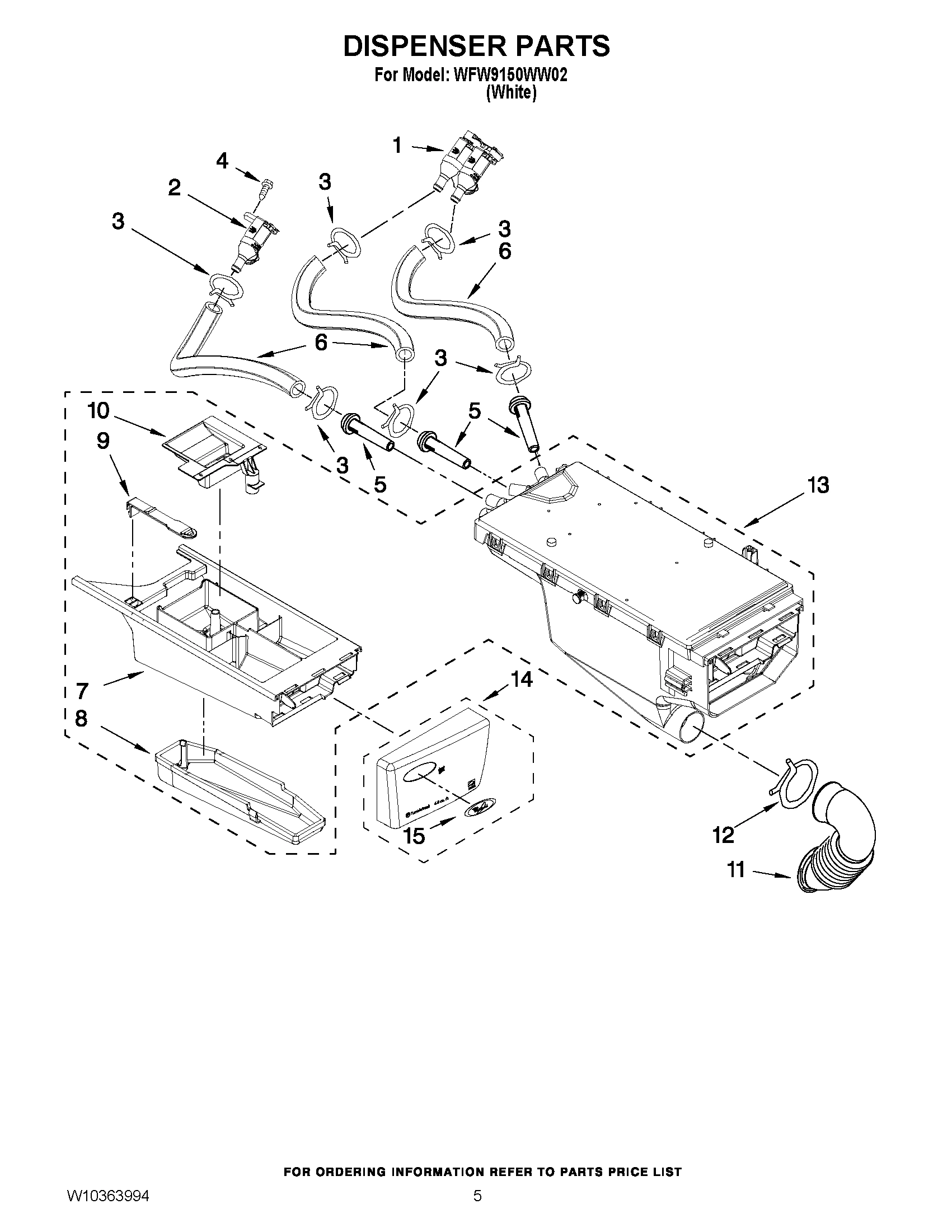 04 - DISPENSER PARTS