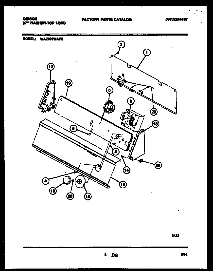 05 - CONSOLE AND CONTROL PARTS